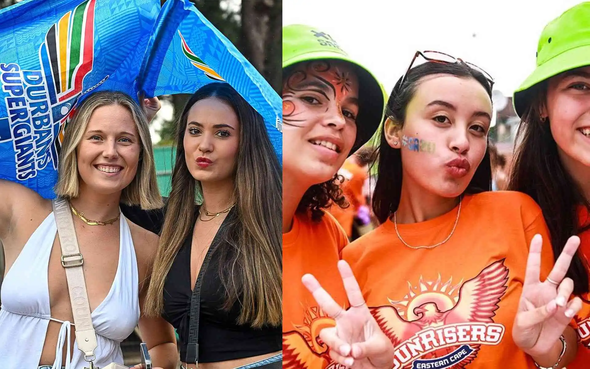 Super Giants and Sunrisers Fans (Source: @SunrisersEC/X.com)