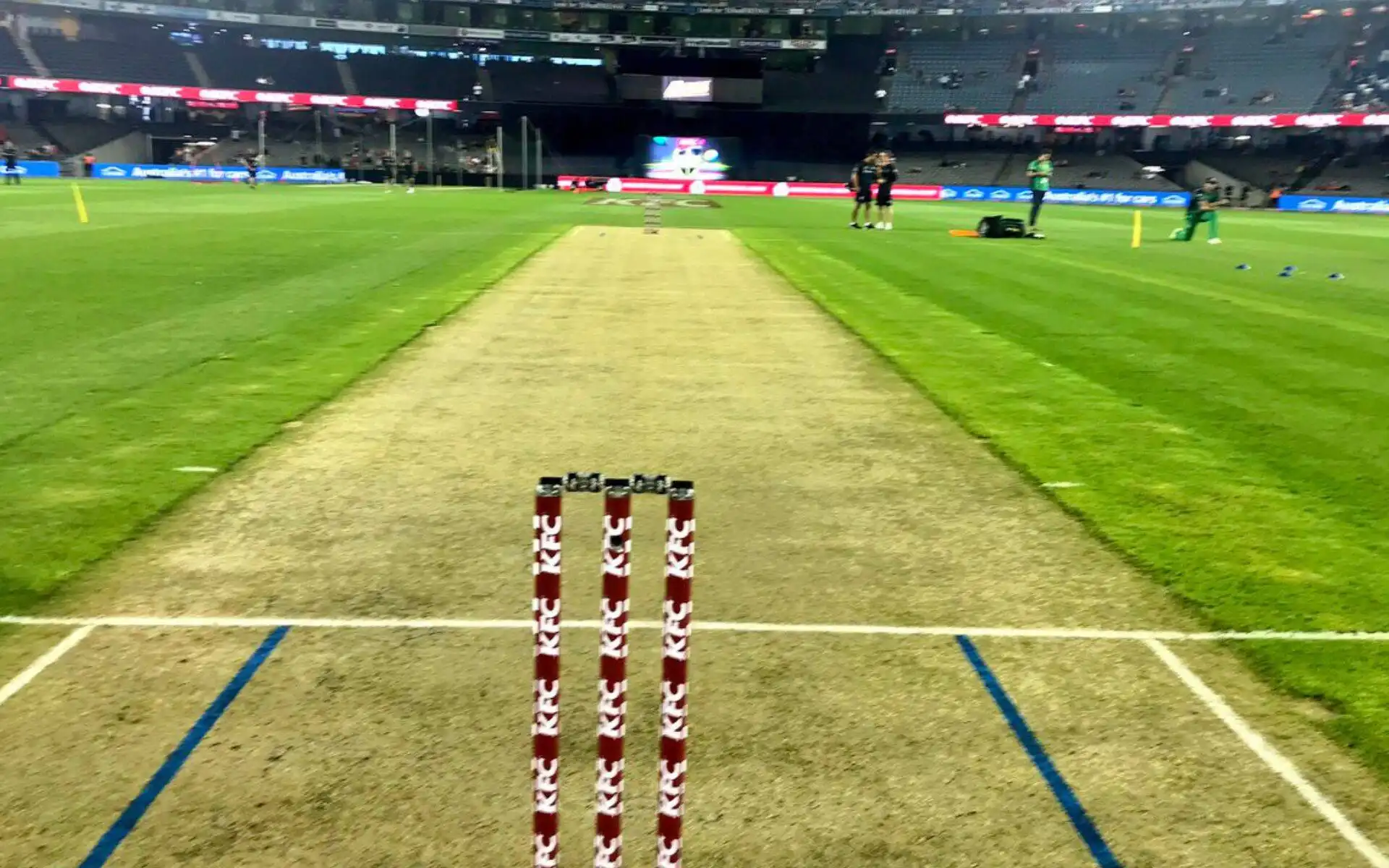 Docklands Stadium, Melbourne Pitch [Source: @BBL/x.com]