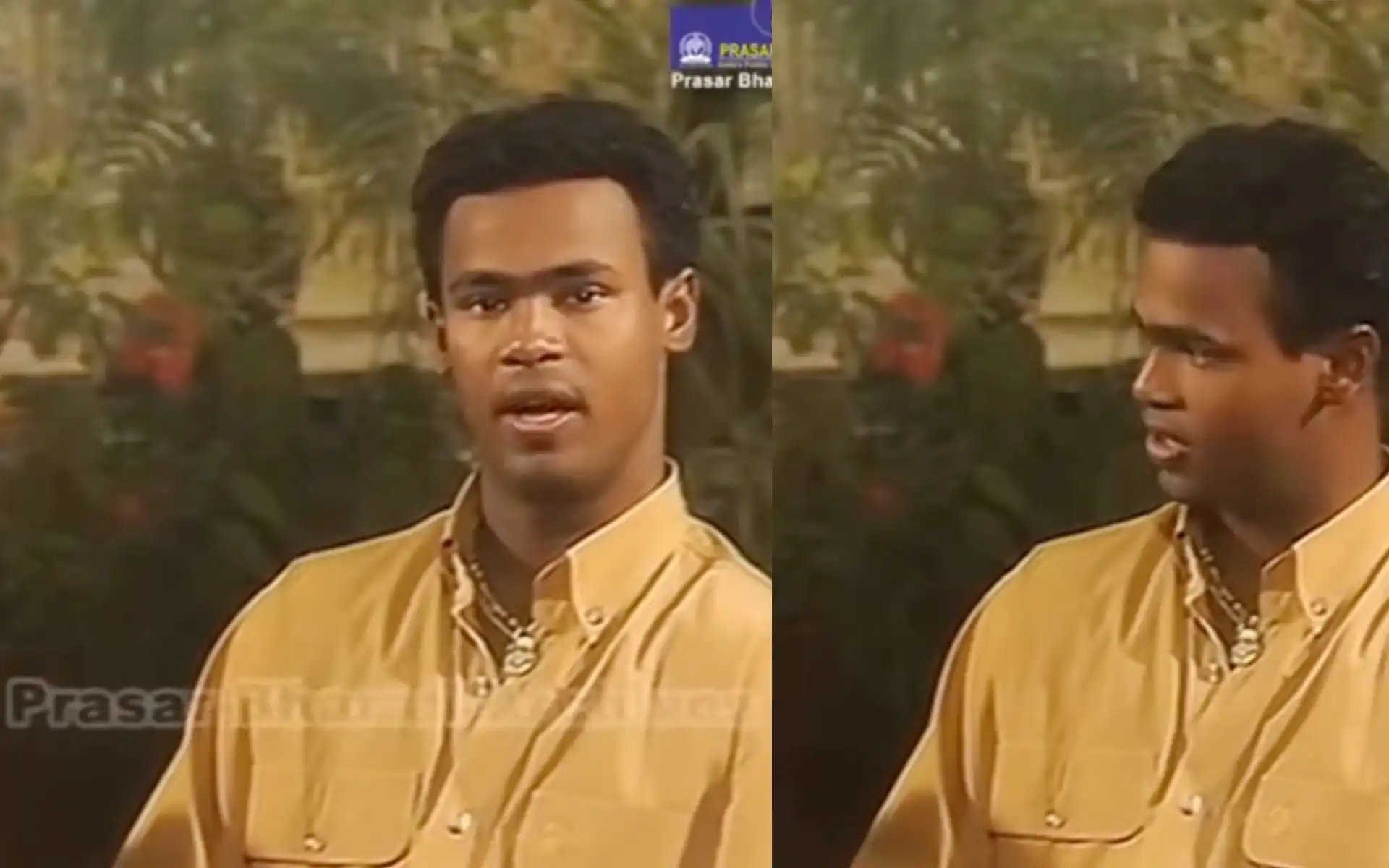 Vinod Kambli's rare video viral (Source:@Prasar Bharati Archives, screengrab)