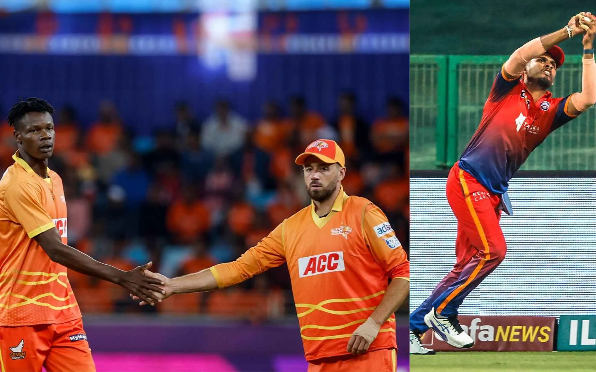 Gulf Giants will lock horns against Dubai Capitals (Source:@Dubai_Capitals,x.com and @GulfGiants,x.com)