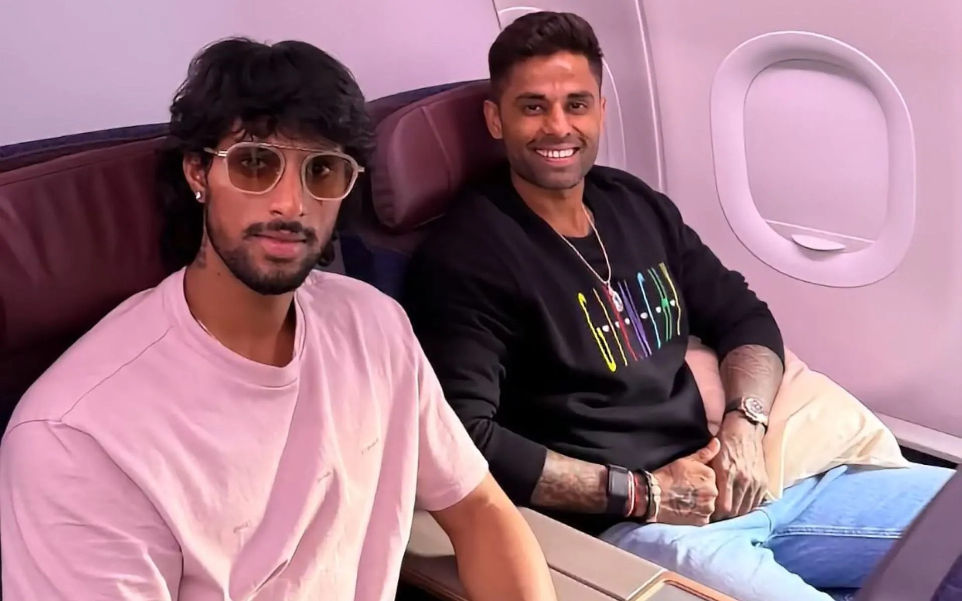 Tilak Verma and Suryakumar Yadav (Source: @CricCrazyJohns/X.com)