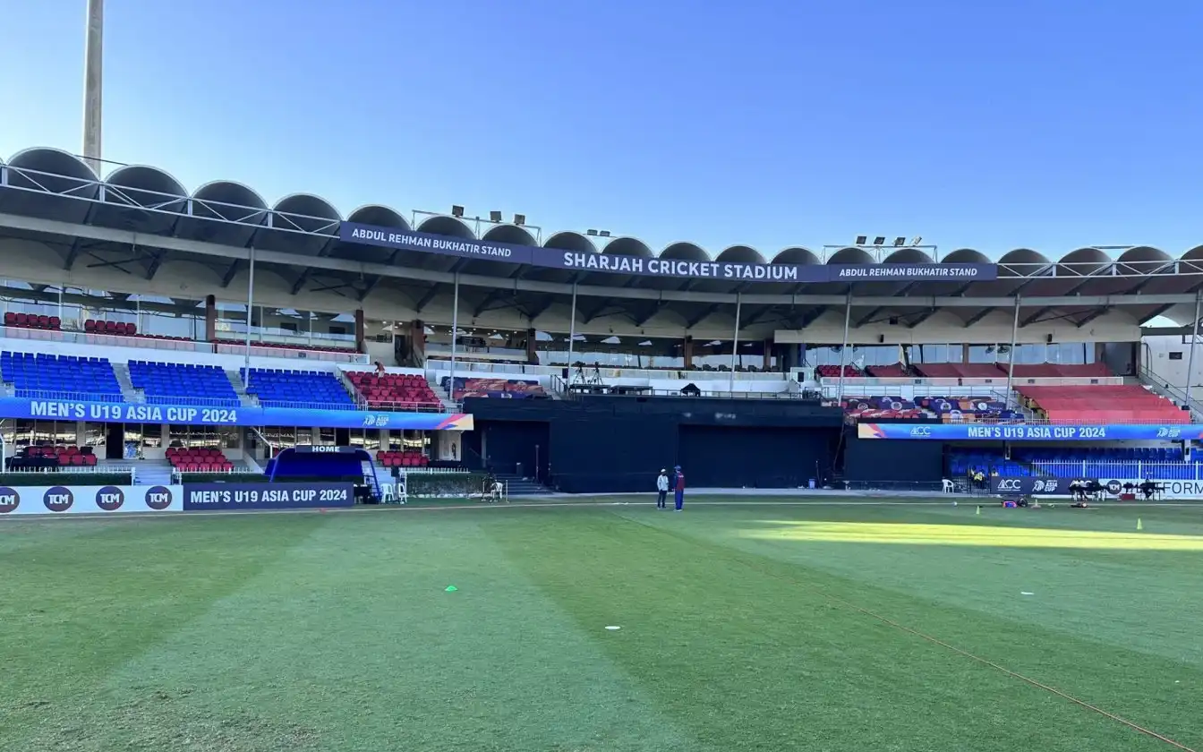 Sharjah Cricket Stadium pitch report [Source: @shahfaisalcric1/X.com]