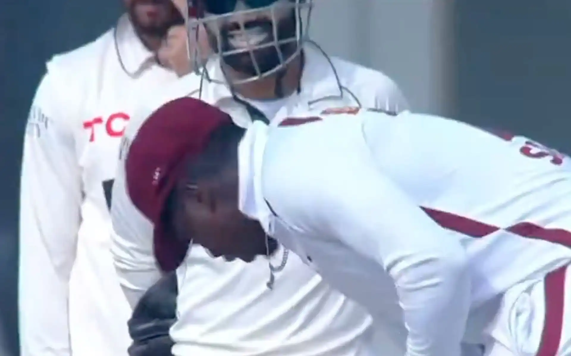 Rizwan caught on stump-mic (Source: @jehlimus/X.com)