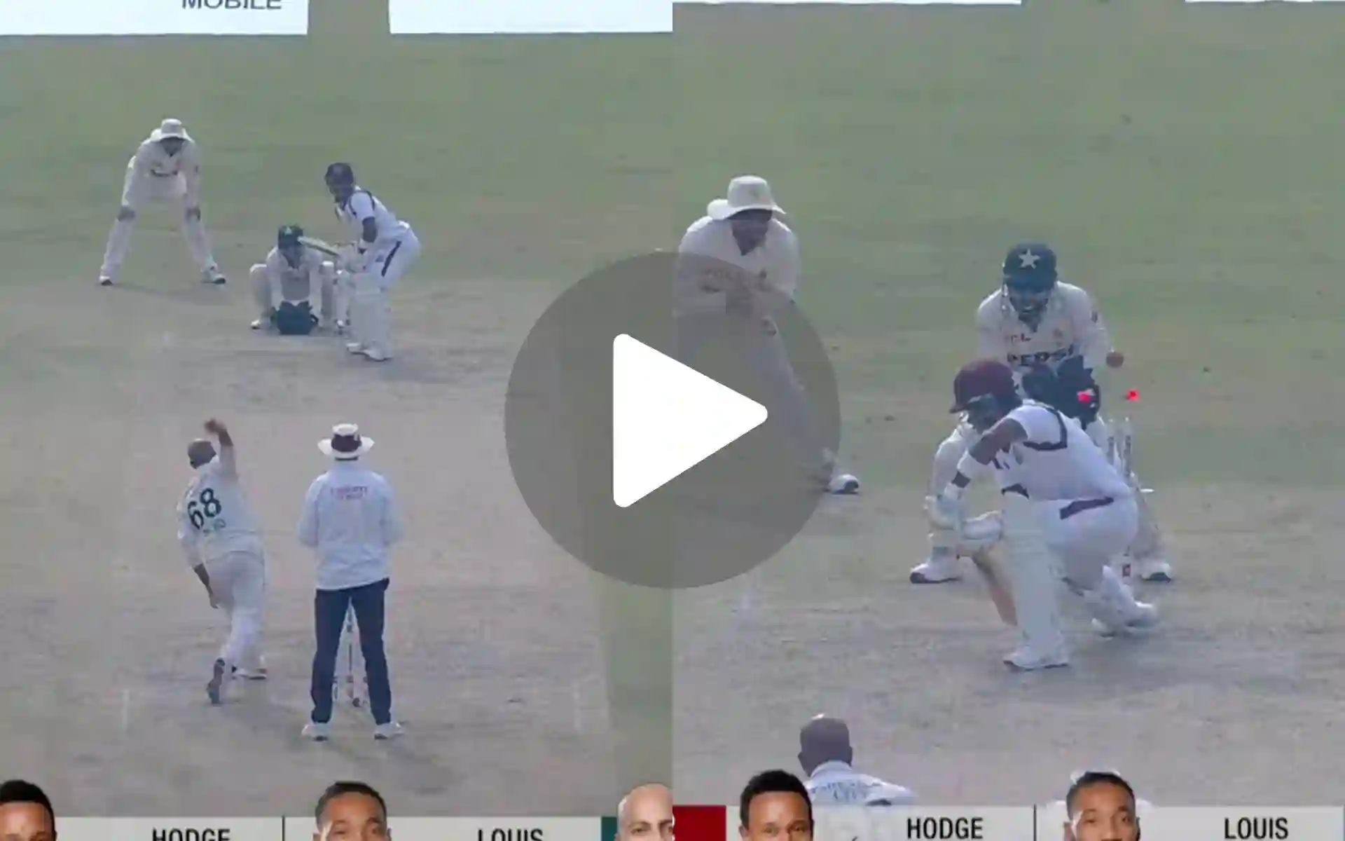 [Watch] Sajid Khan Turns Peak Muralitharan; Bowls A Ripper To Castle Hodge In Multan Test