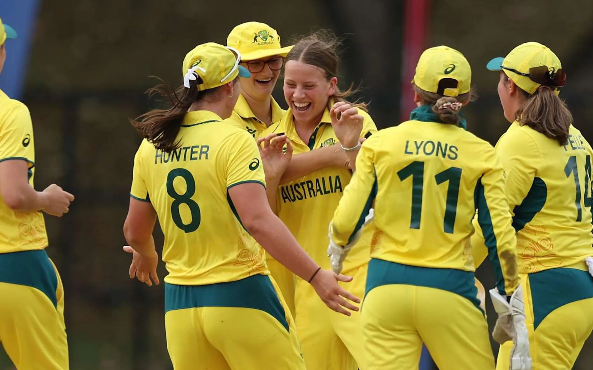 AUS-W U19 vs BAN-W U19 (Source:@ICC)