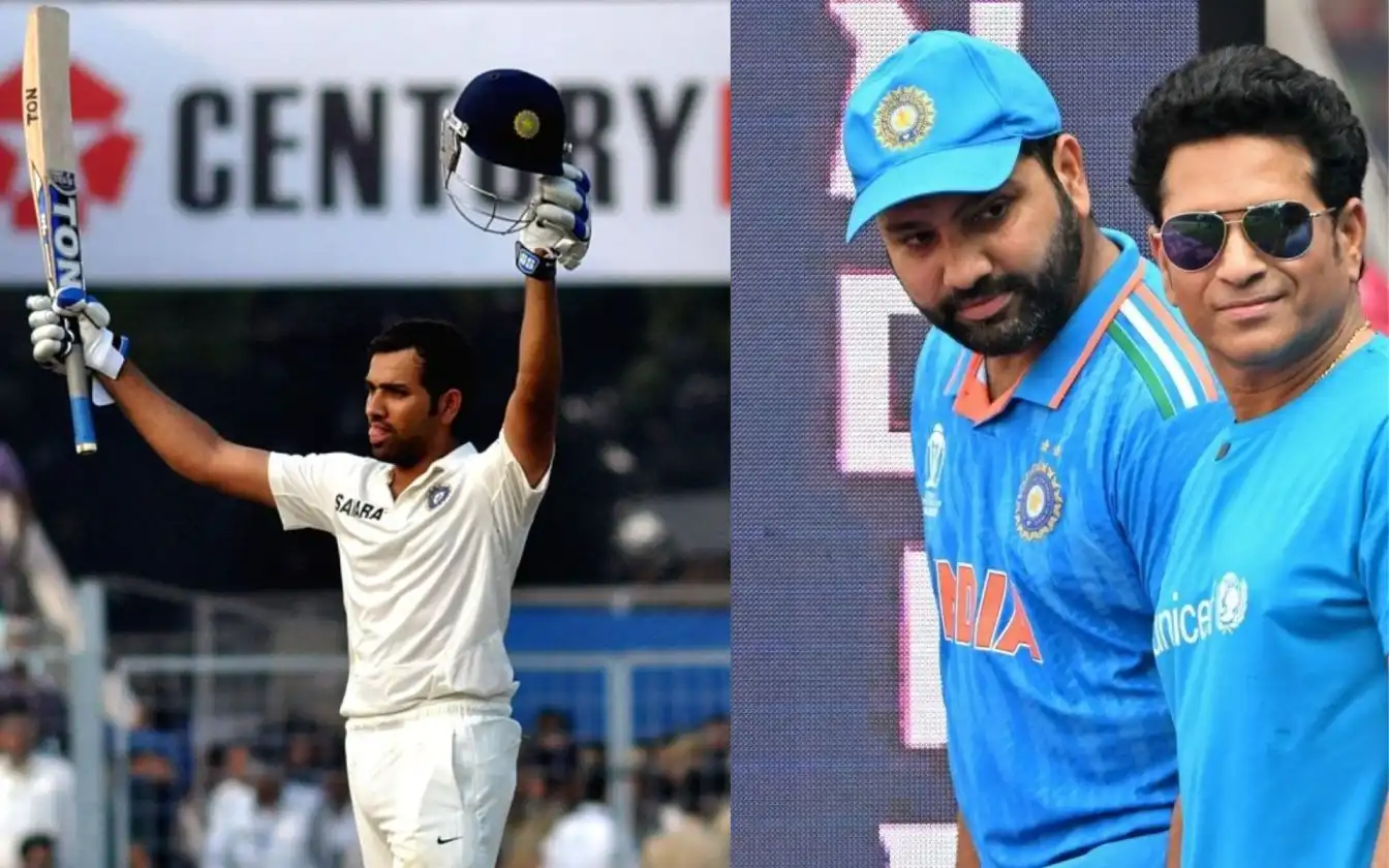 Rohit Sharma made Sachin Tendulkar proud at Wankhede back in 2013 [Source: @jod_insane/X.com]