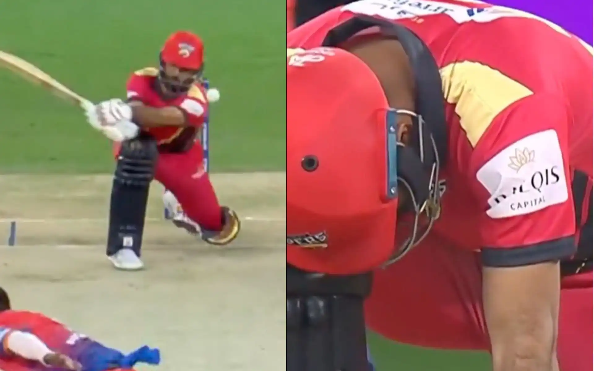 Fakhar Zaman's wicket in ILT20 (Source: @ilt20onzee/X.com)