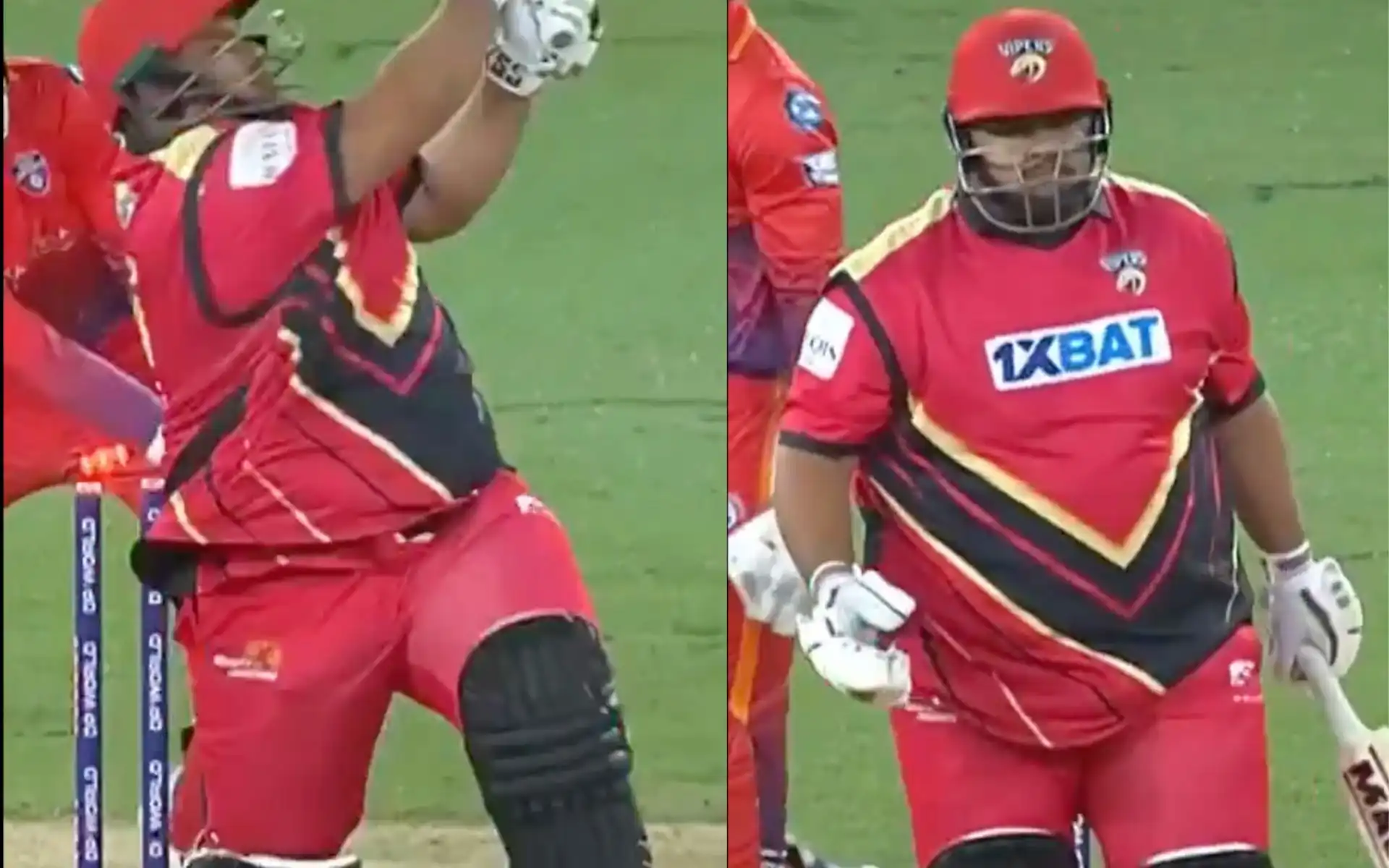 Azam Khan's wicket in ILT20 (Source:@ilt20onzee/X.com)