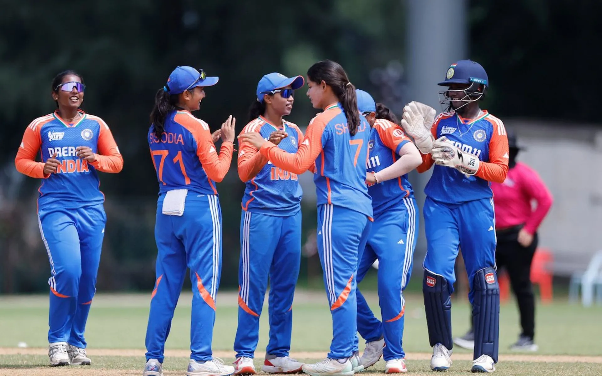 India Women's U-19 Team (Source: @CricCrazyVeena/X.com)