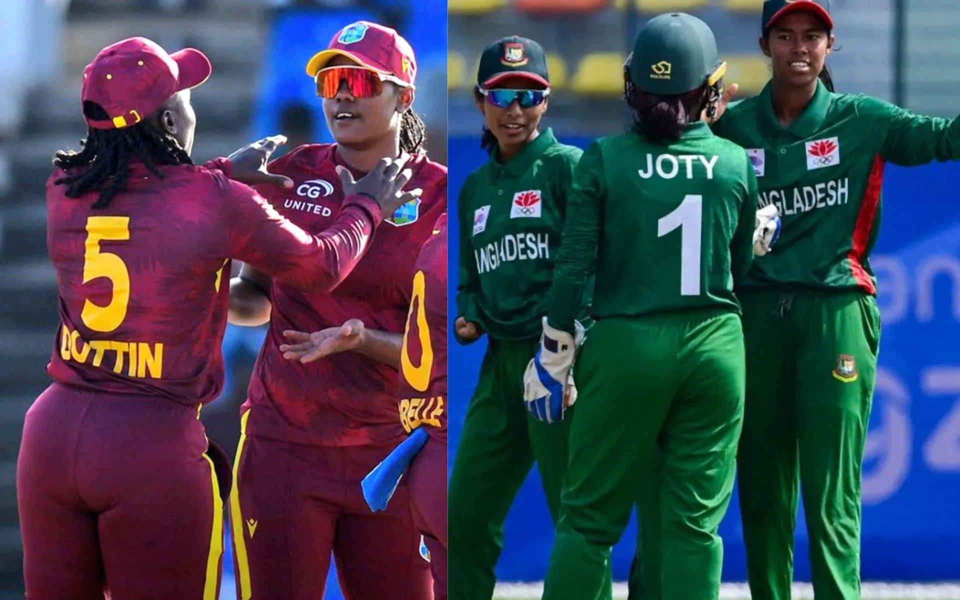 WI W Vs BAN W Live streaming [Source: @saifahmed75/X.Com]
