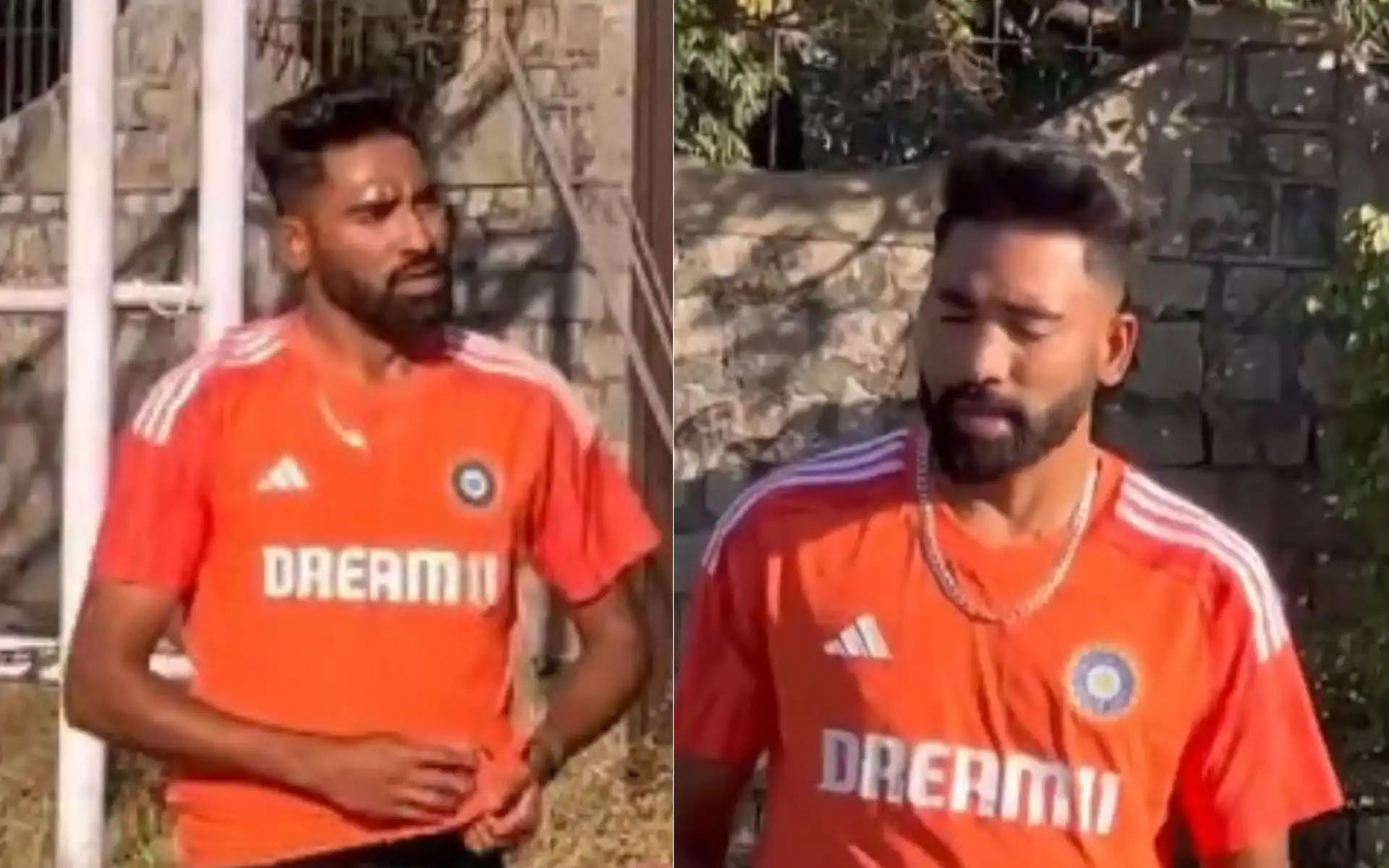 Mohammed Siraj training in the nets [Source: @hydcacricket/x]