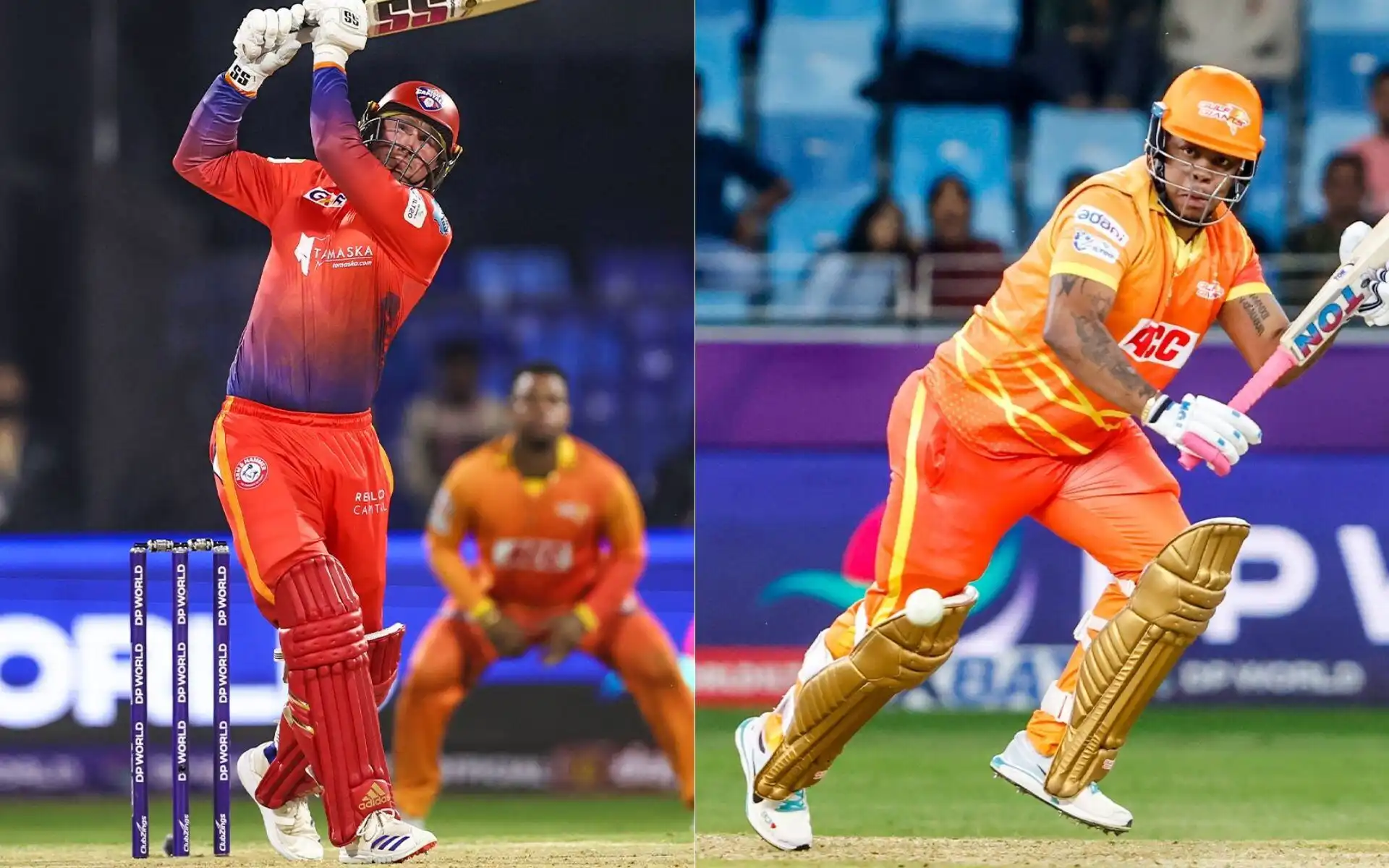 DC vs GG Dream11 Prediction [Source: @Dubai_Capitals, @GulfGiants/x]