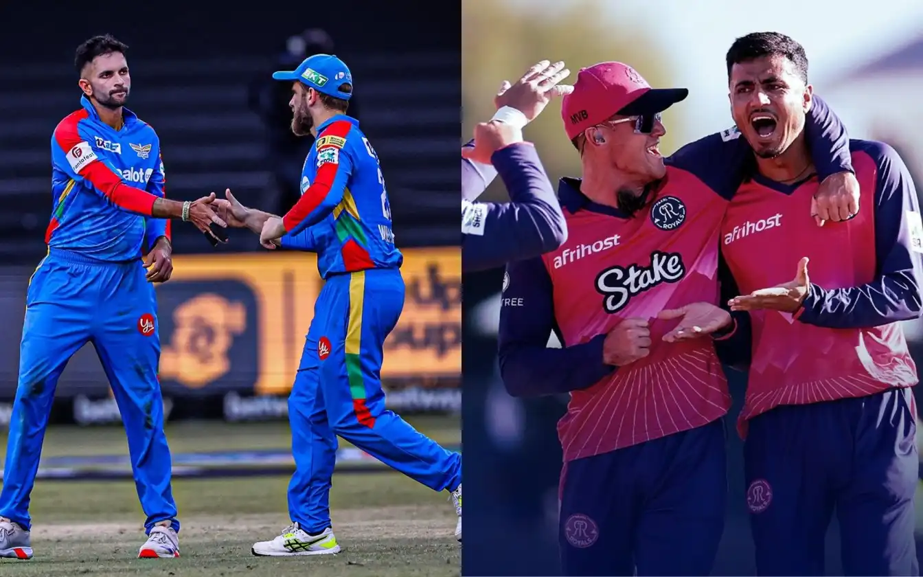 Durban Super Giants to face Paarl Royals [Source: @DurbansSG, @paarlroyals/X.com]