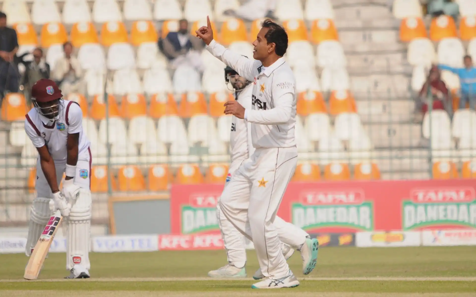 Noman Ali's Exceptional Performance Against West Indies (Source: @TheRealPCB/x.com)
