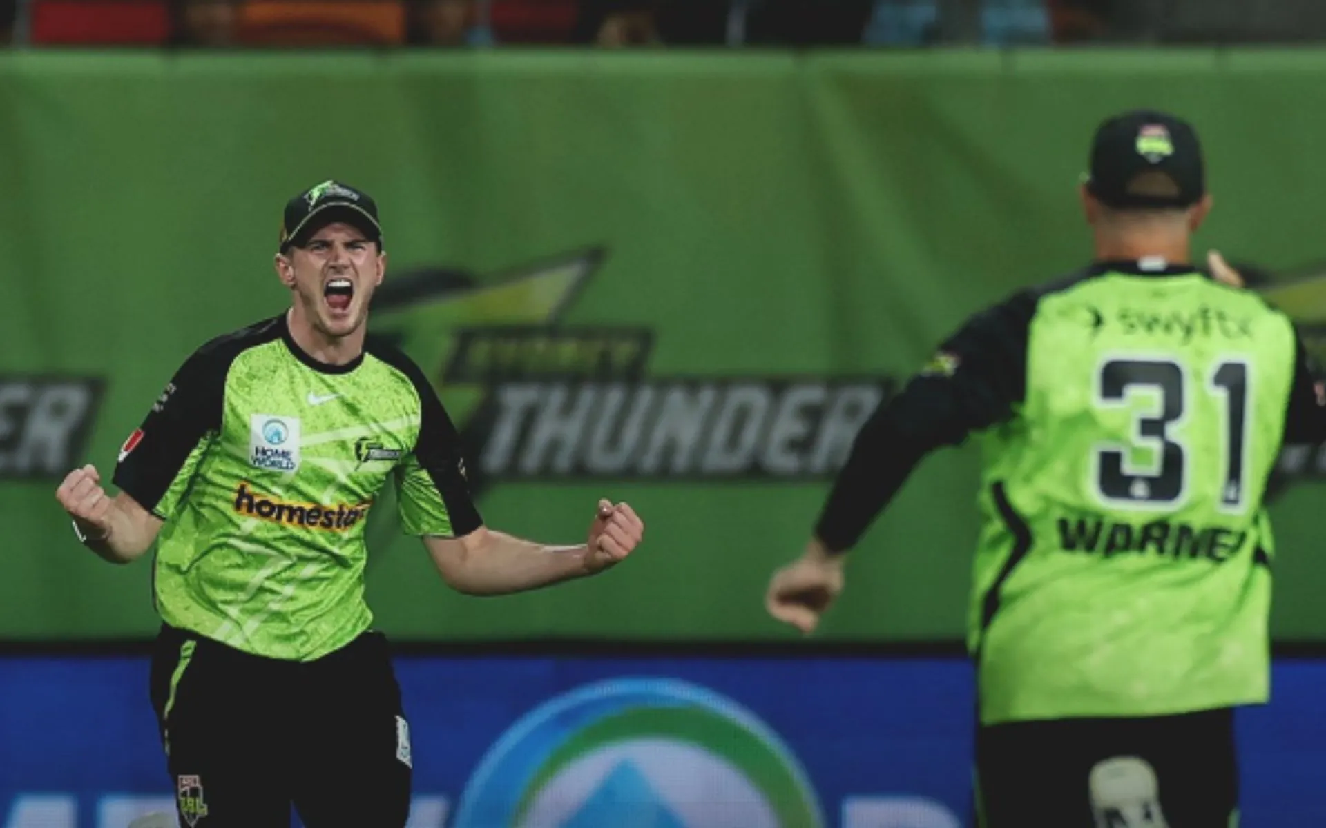 Sydney Thunder knocked out Melbourne Stars by 21 runs [Source: @ThunderBBL/x.com]