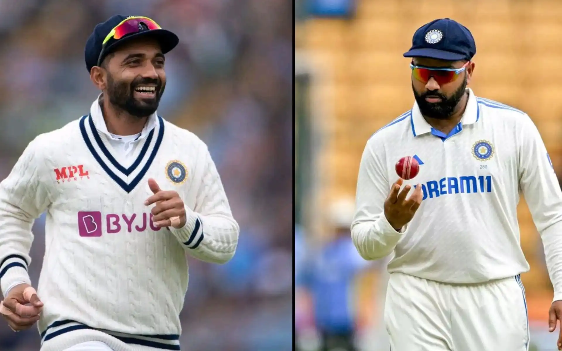 Ajinkya Rahane on Rohit Sharma (Source: @ICCAsiaCricket/X.com)