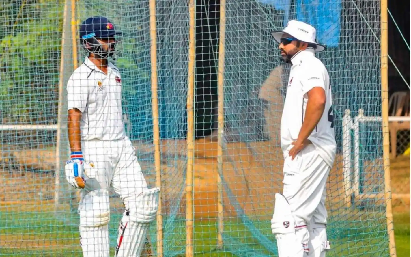 Rohit Sharma returns to domestic cricket [Source: @rushiii_12/X.Com]
