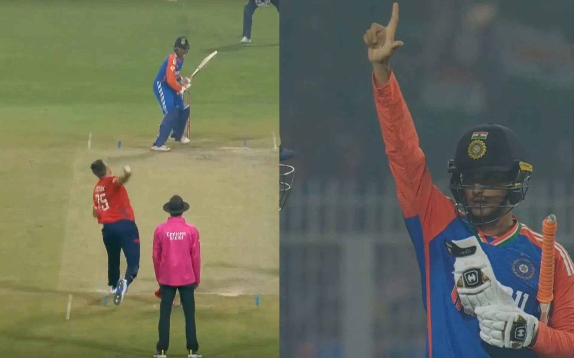 Abhishek Sharma- (Source:@ScreenGrab)