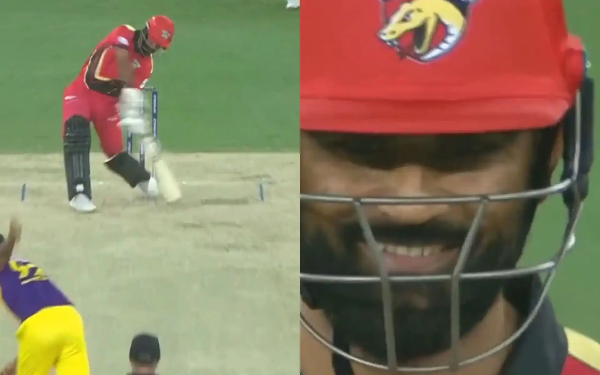 Fakhar Zaman hits monstrous six against Sharjah Warriors in ILT20 2025 [Source: @ilt20onzee/X.com]