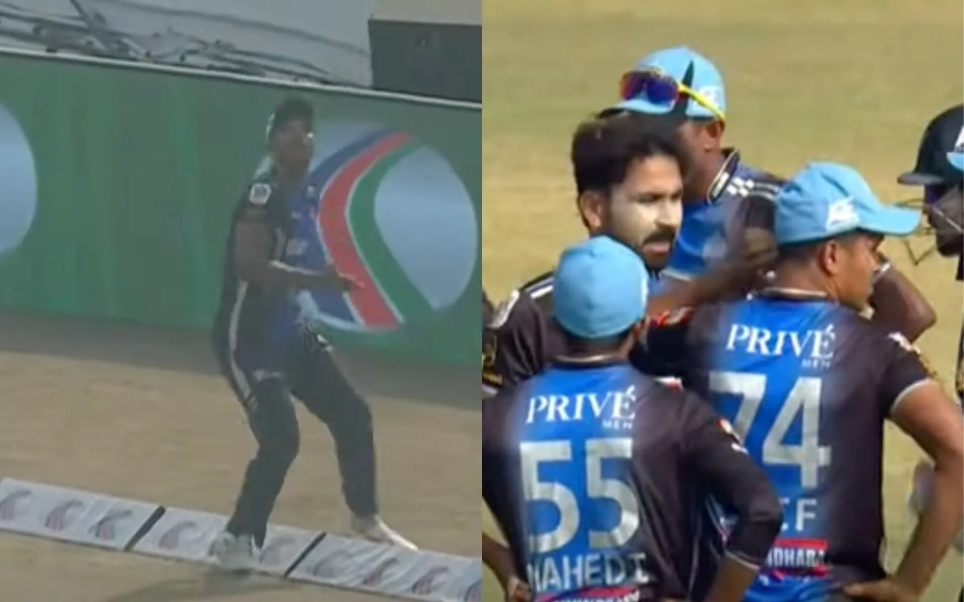 Saifuddin took a stunner [Source: @T Sports/YouTube]