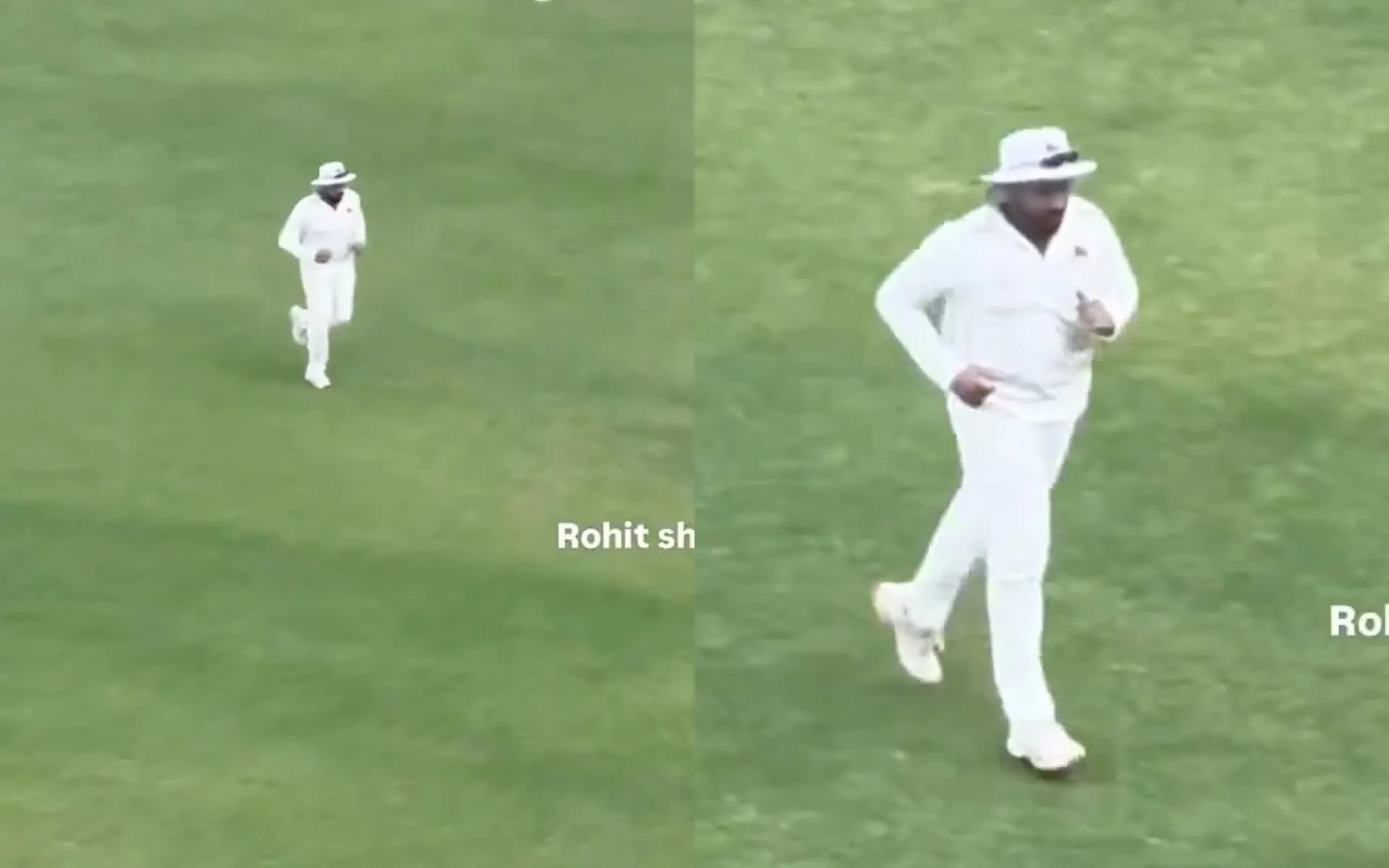 Fans cheering for Rohit Sharma at BKC (Source: @CrazyCricJohns/X.com)