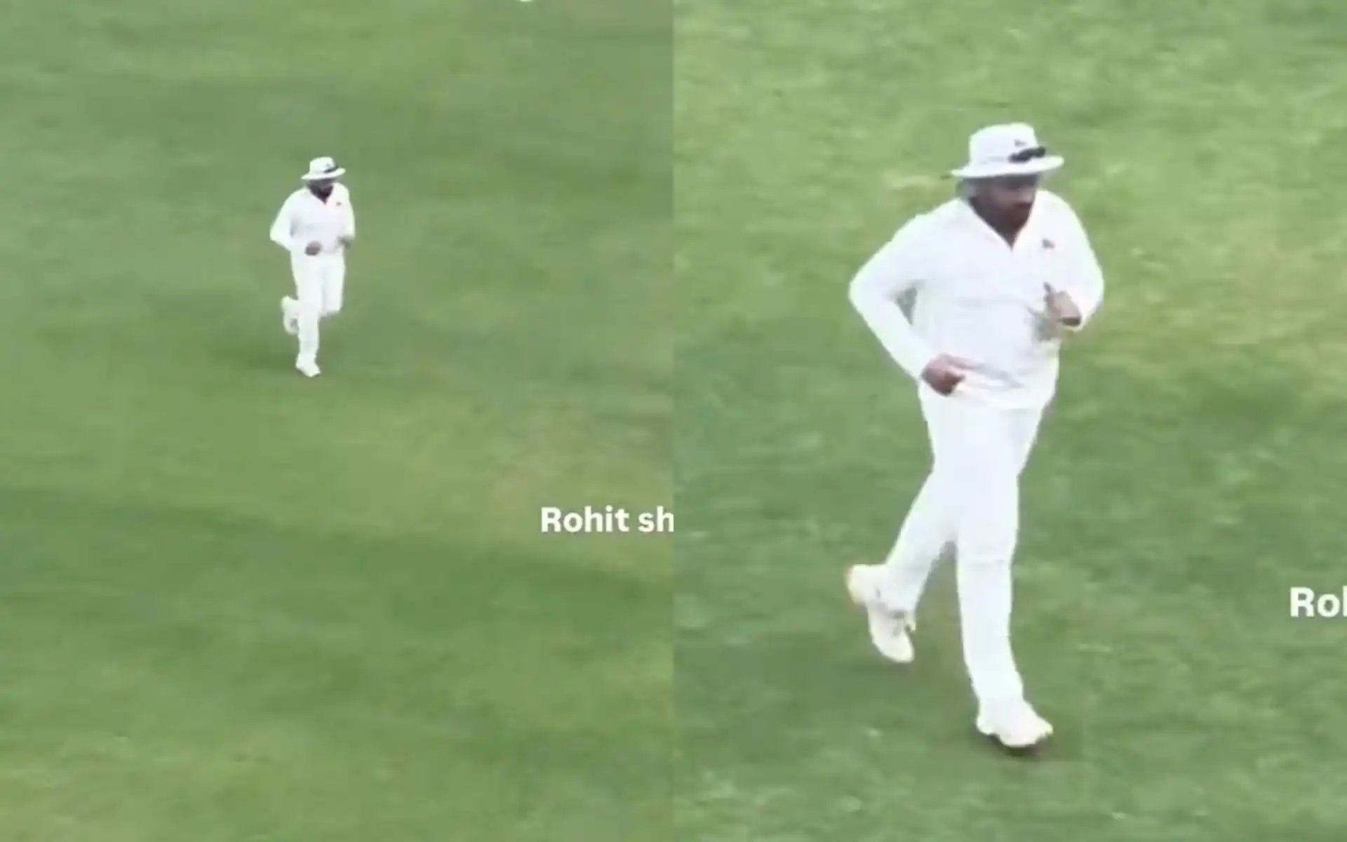 Fans cheering for Rohit Sharma at BKC (Source: @CrazyCricJohns/X.com)