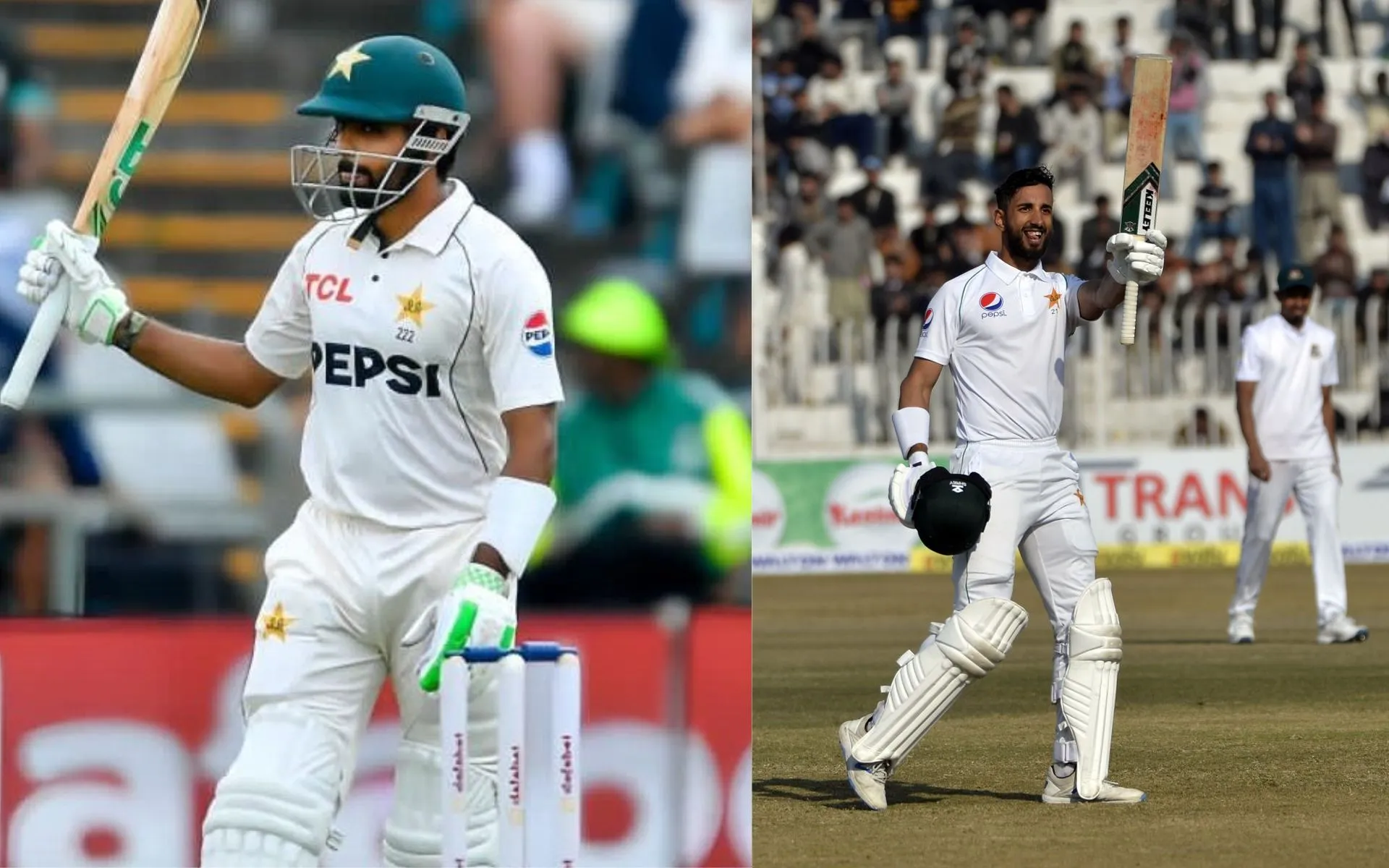 Pakistan and West Indies (Source:@Rnawaz31888, x.com and M_sarim1212, x.com)
