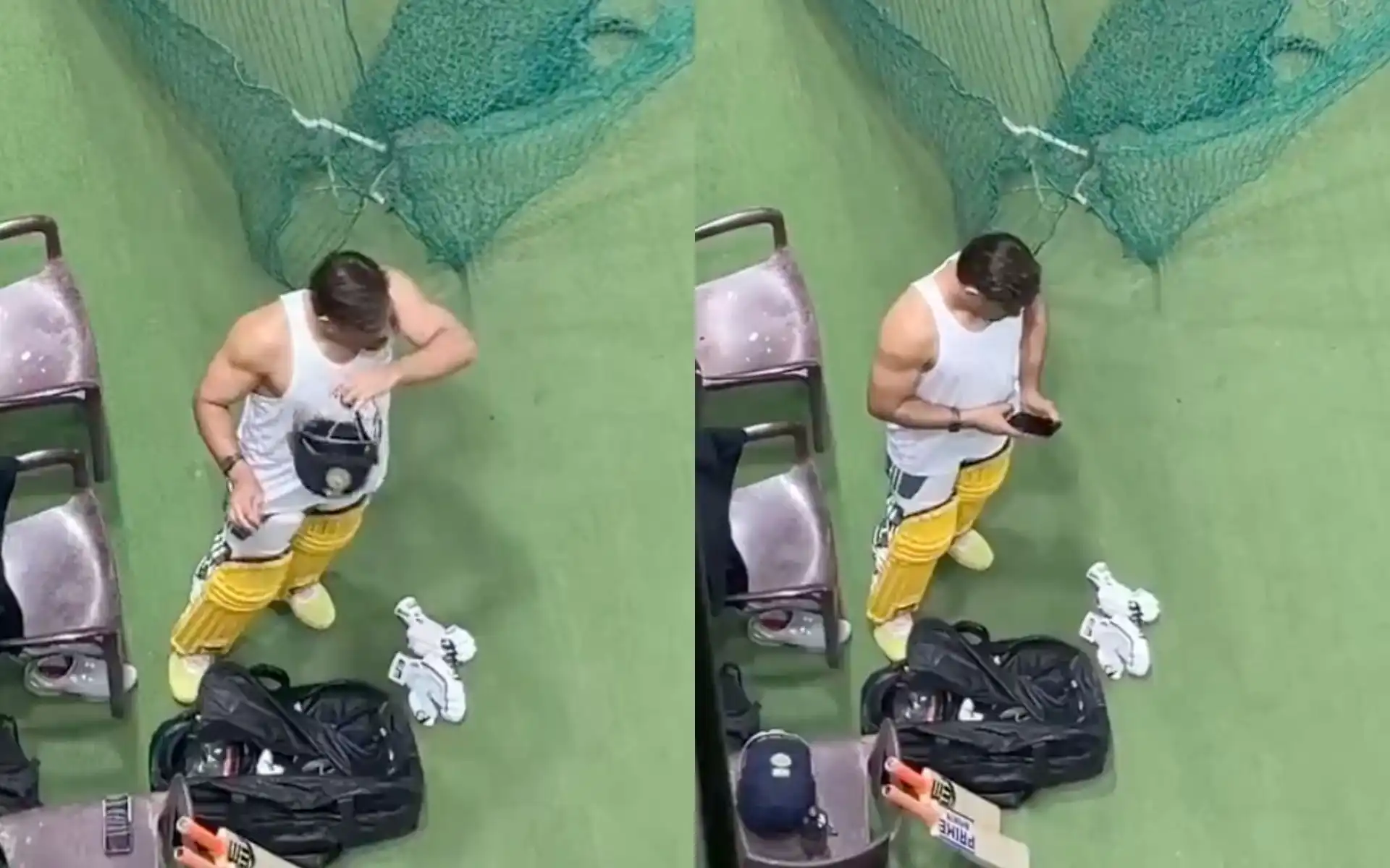 IPL 2025: MS Dhoni Flaunts Huge Biceps; Set Fitness Standards In Net Session With CSK