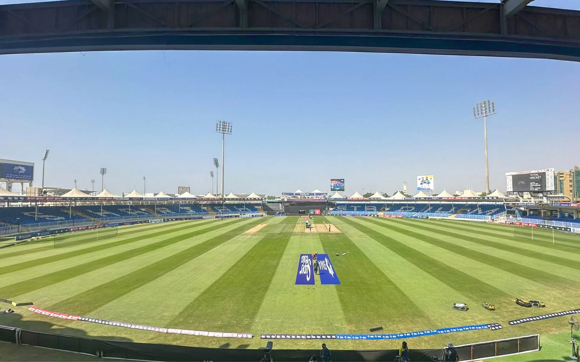 Sharjah Cricket Stadium (Source:@ACBofficials,x.com)