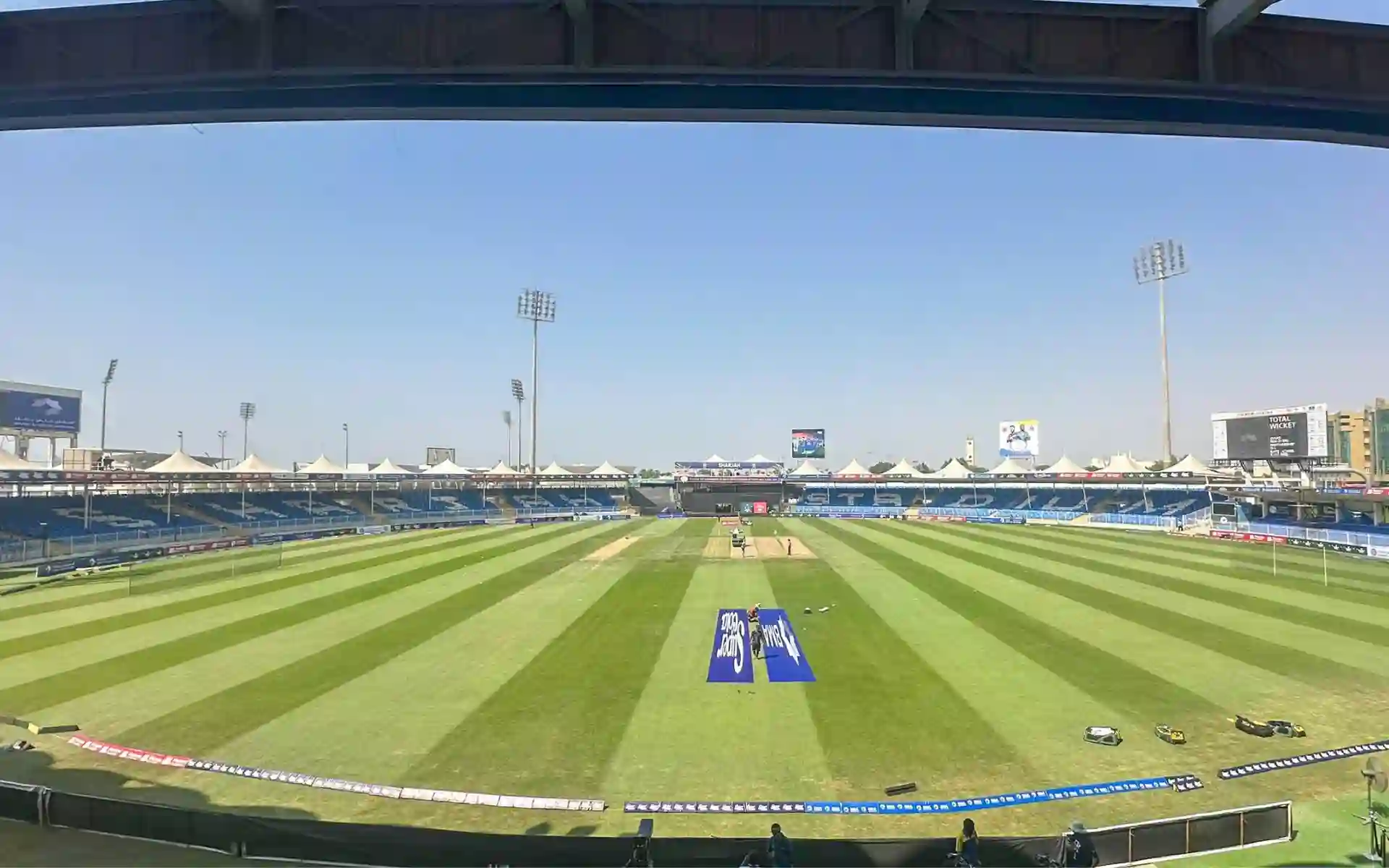 Sharjah Cricket Stadium (Source:@ACBofficials,x.com)
