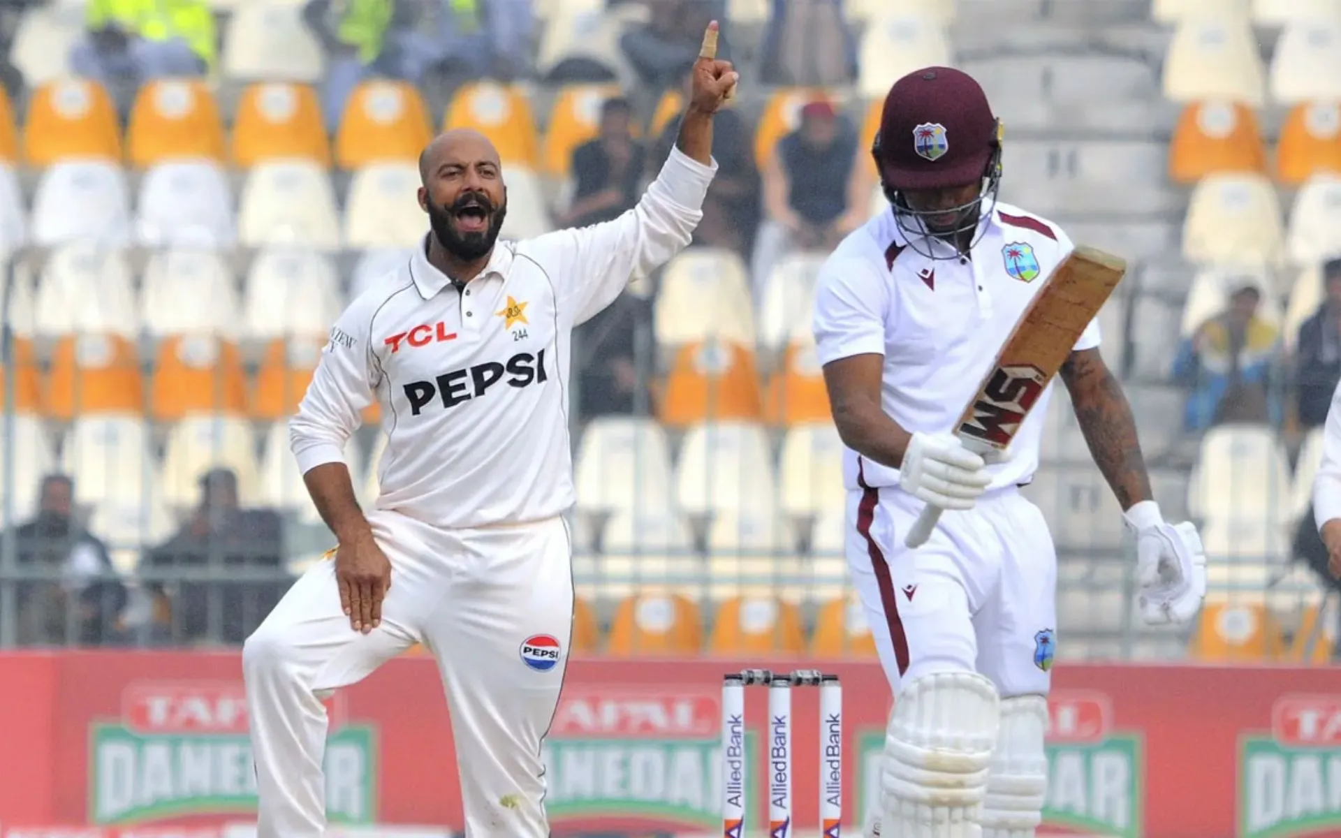 Pakistan will face West Indies in the second Test (Source:@imtayabzafar,x.com)