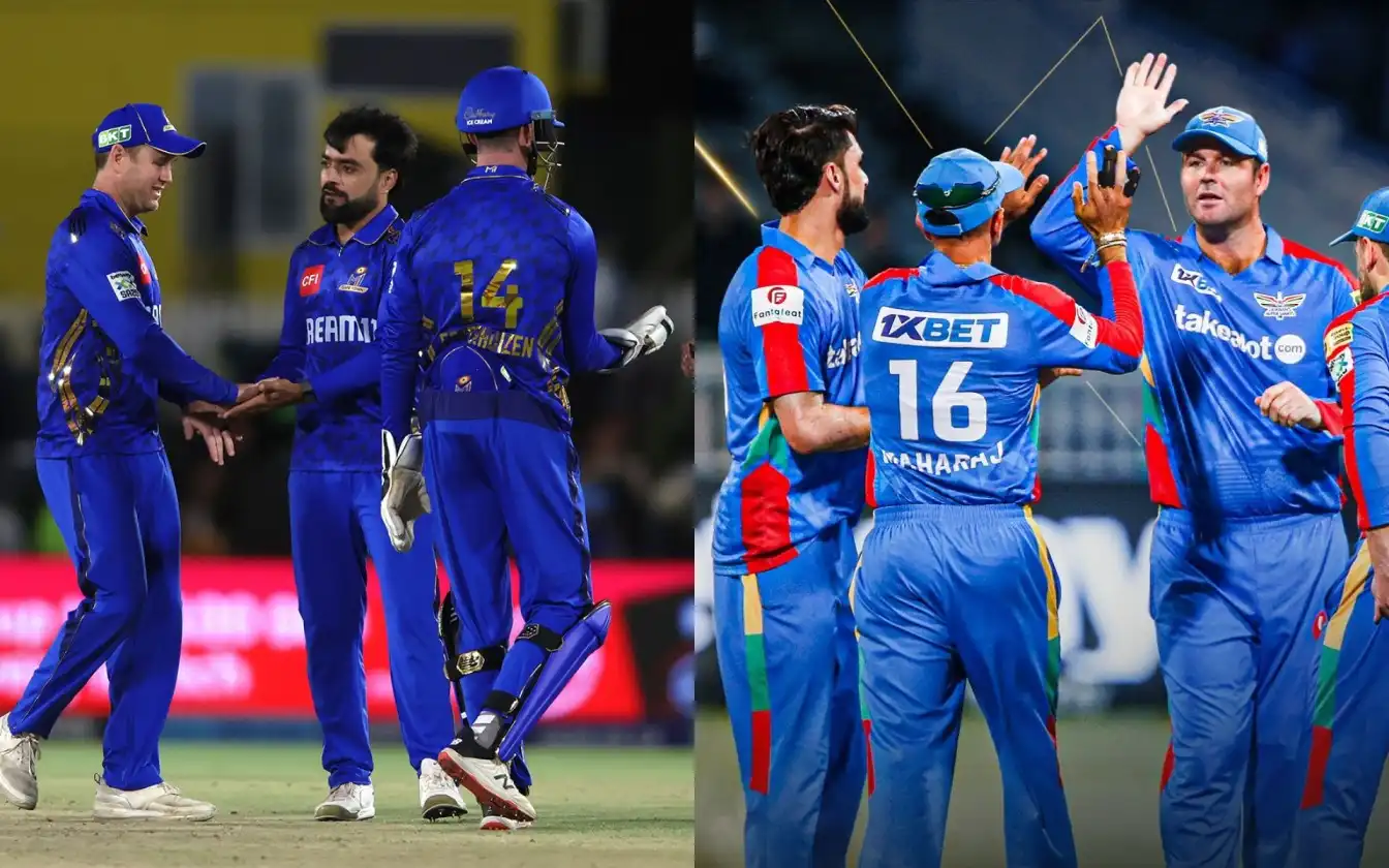 MI Cape Town to next face Durban Super Giants in SA20 2025 season [Source: @MICapeTown, @DurbansSG/X.com]