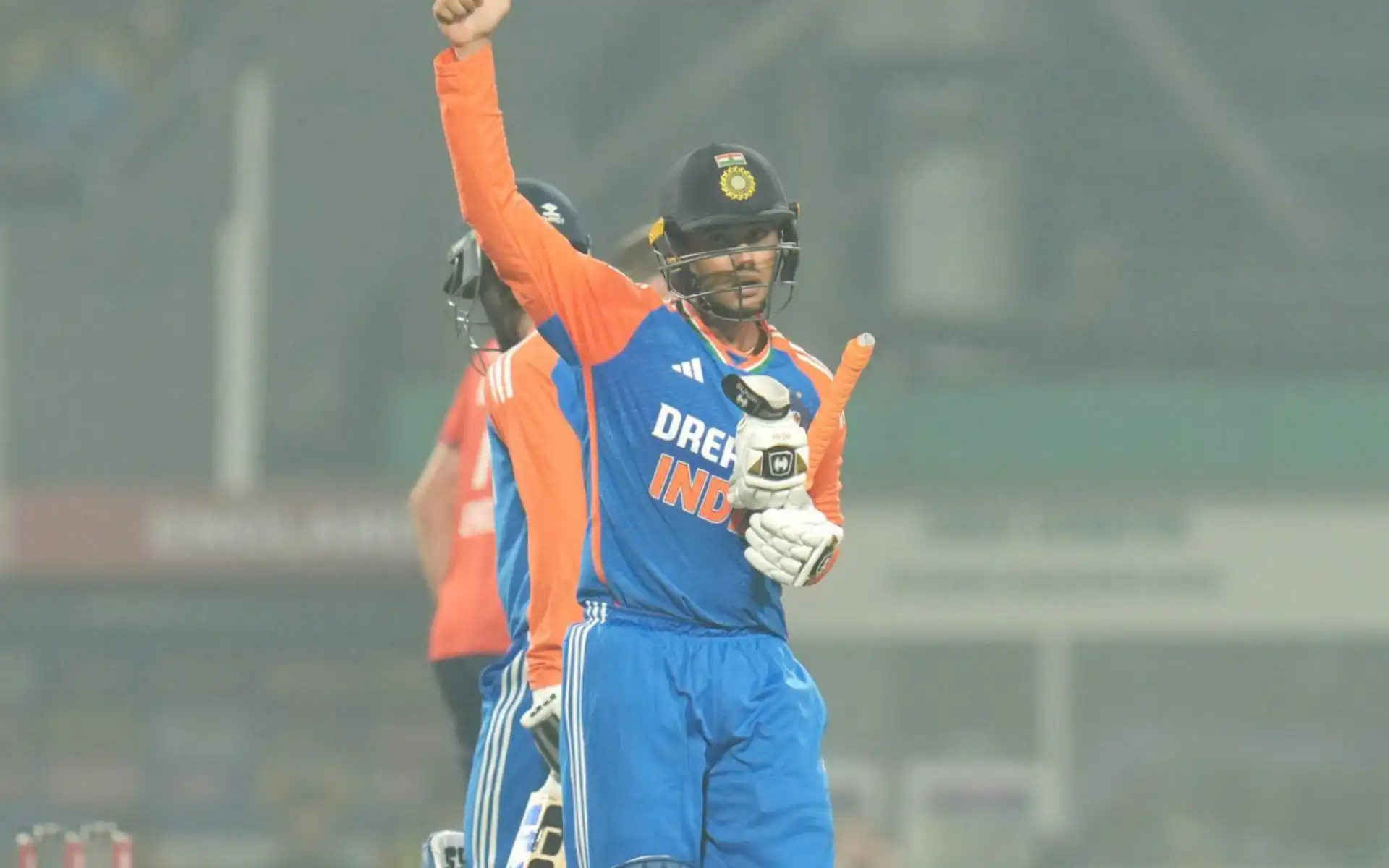 Abhishek Sharma twisted his ankle [Source: @eshika_nagpal/X]