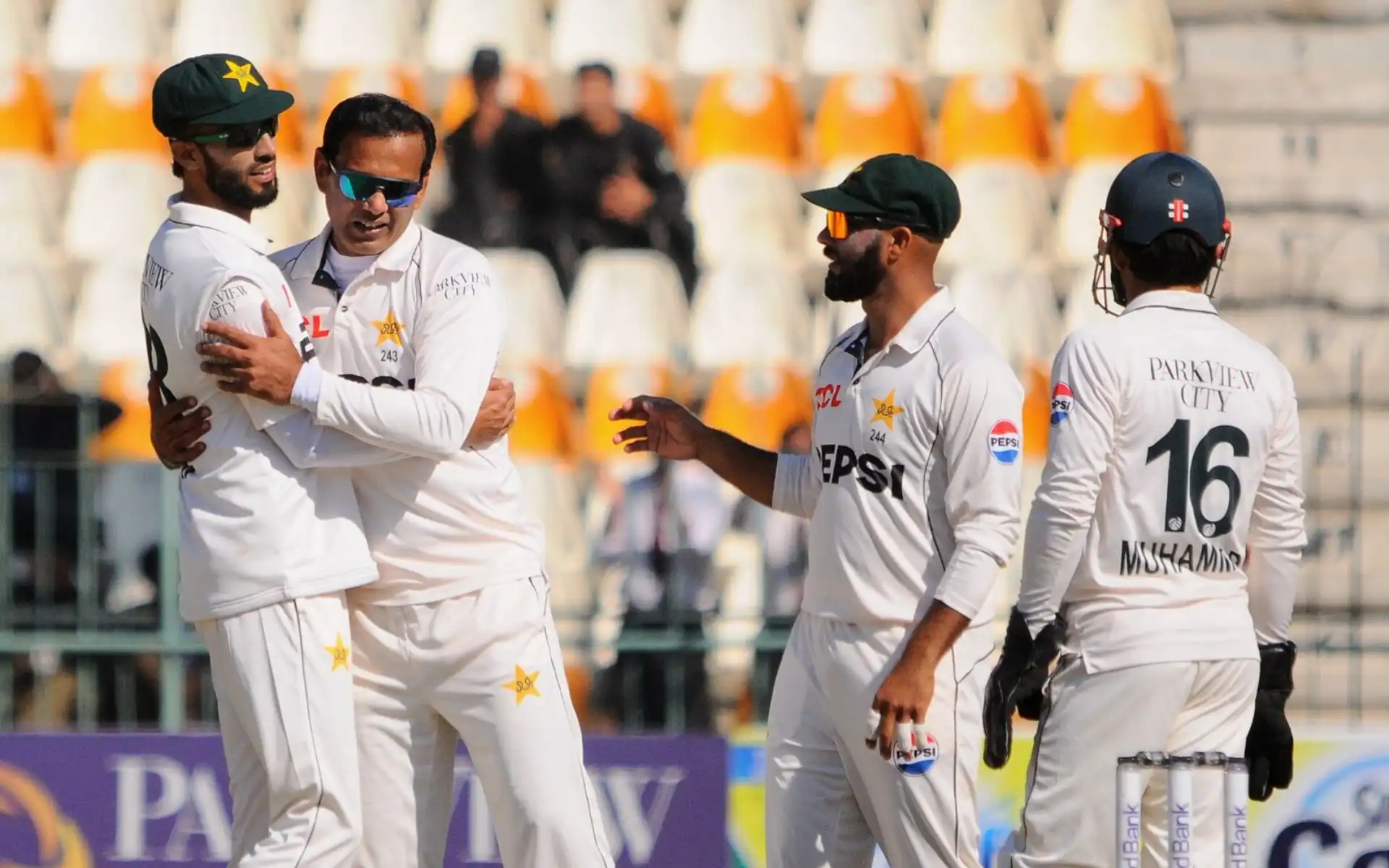 Pakistan ends Day 1 of second Test with 9-run trail against West Indies [Source: @TheRealPCB/X.com]