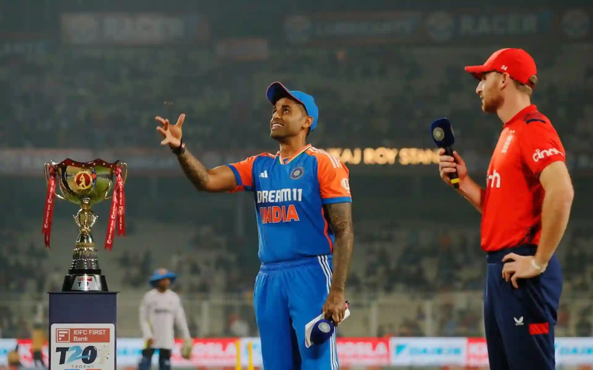 Rinku, Nitish Out As SuryaKumar Yadav Opts To Bowl Again In 2nd T20I vs ENG