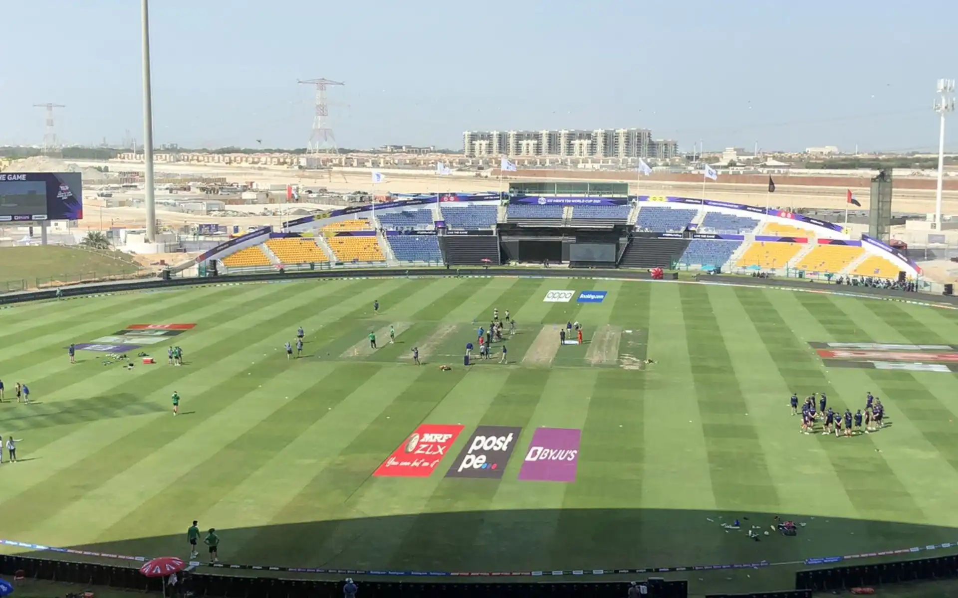 Sheikh Zayed Stadium to host match between ADKR and DC [Source: @RexClementine/X.com]