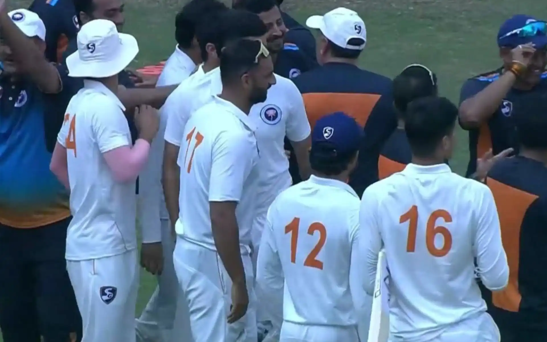 J&K players celebrate a remarkable win. [Source: JioCinema]