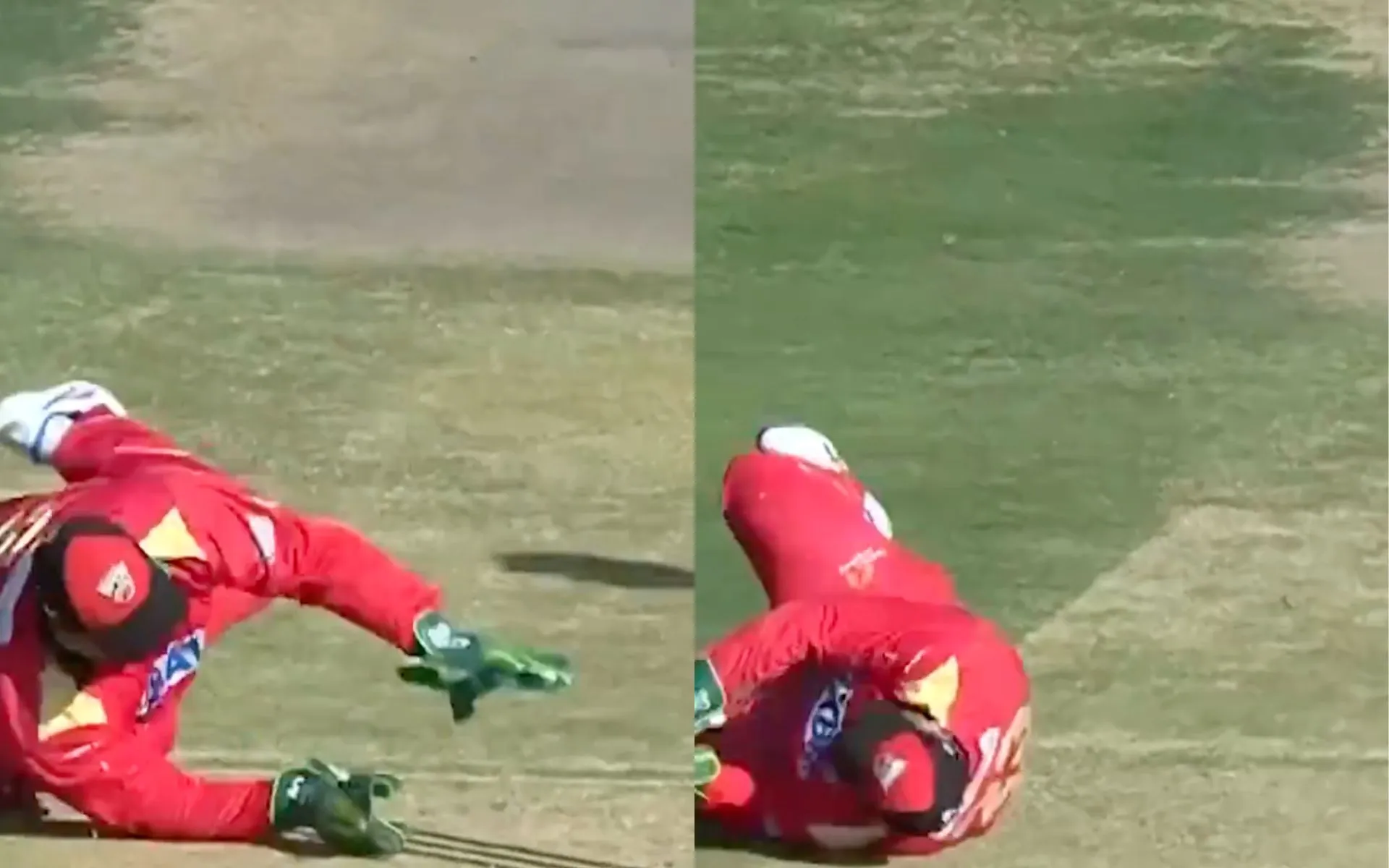 Azam Khan  Rolls Like A Football [ILT20Official/X.com]