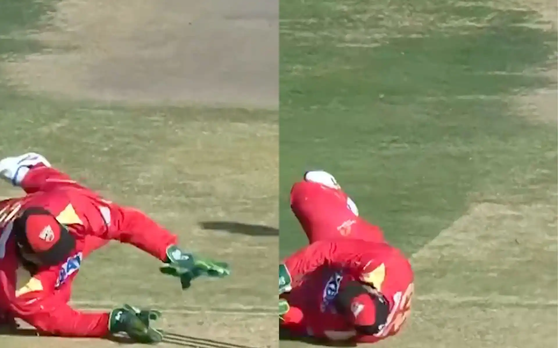 Azam Khan  Rolls Like A Football [ILT20Official/X.com]