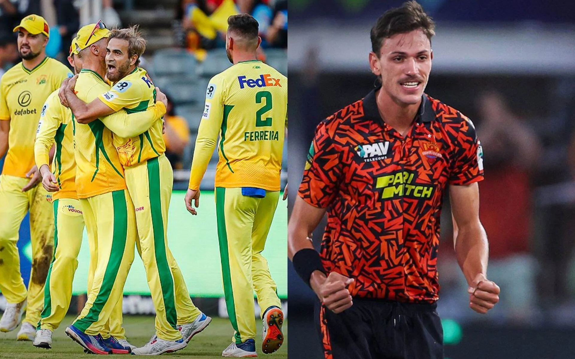 Joburg Super Kings vs SunRisers Eastern Cape (Source: @JSKSA20/X.com, @SunrisersEC/X.com)