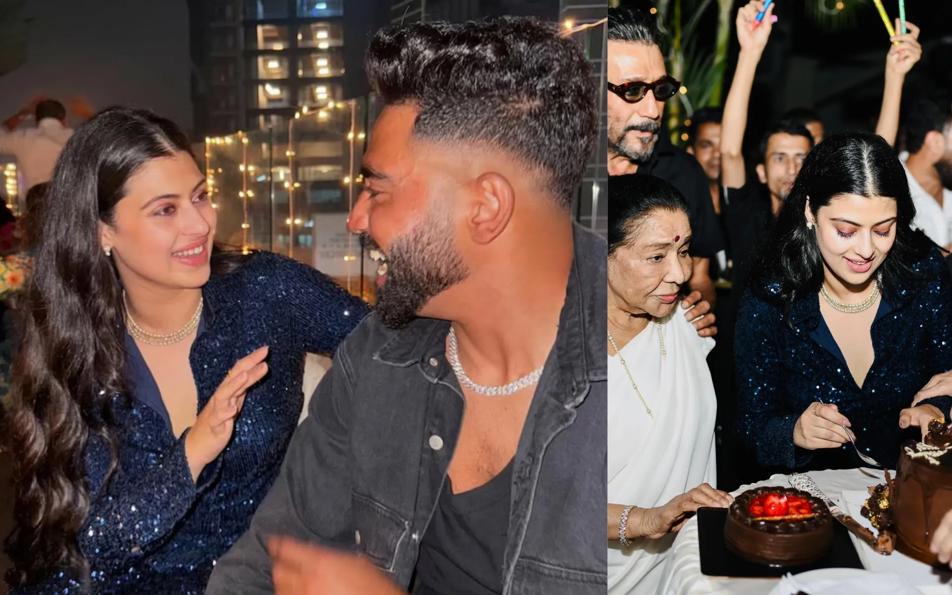 Mohammed Siraj's viral picture with Zanai Bhosle (Source:@tellychakkar,x.com)
