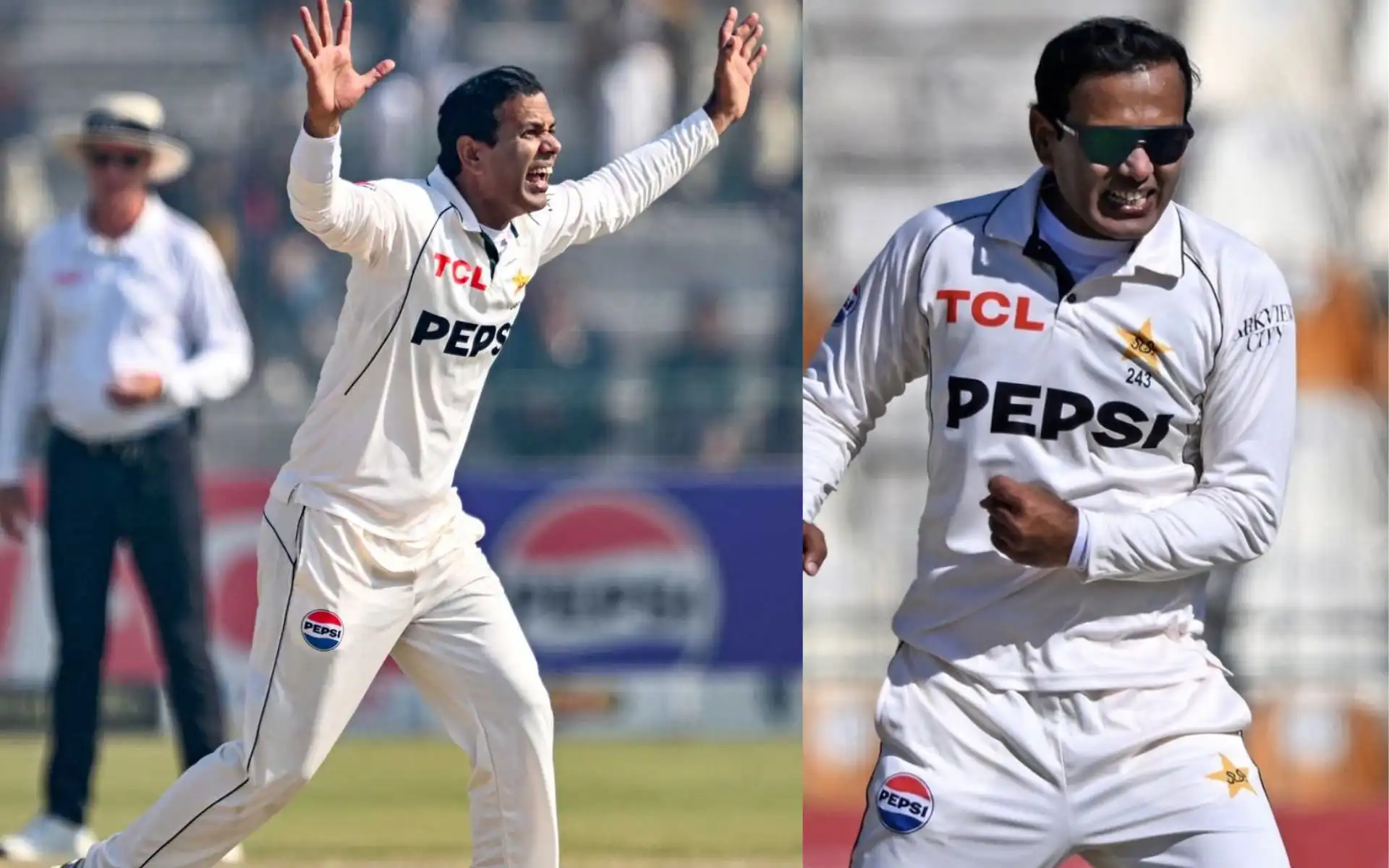 Noman Ali takes 10 wickets on Day 2 (Source:@aMalik02,x.com)