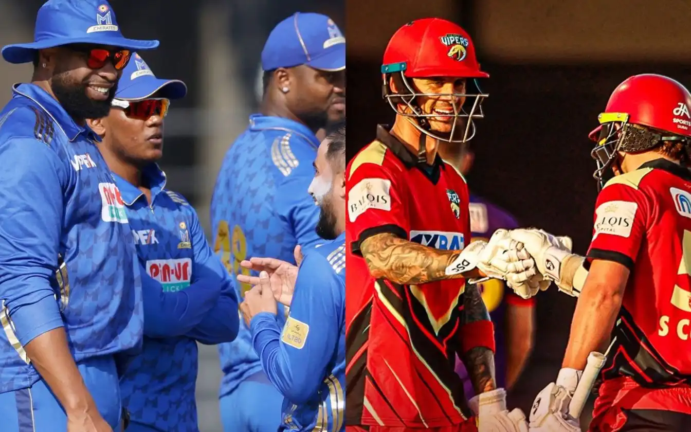 MI Emirates will face Desert Vipers on January 27 [Source: @TheDesertVipers/X.com]