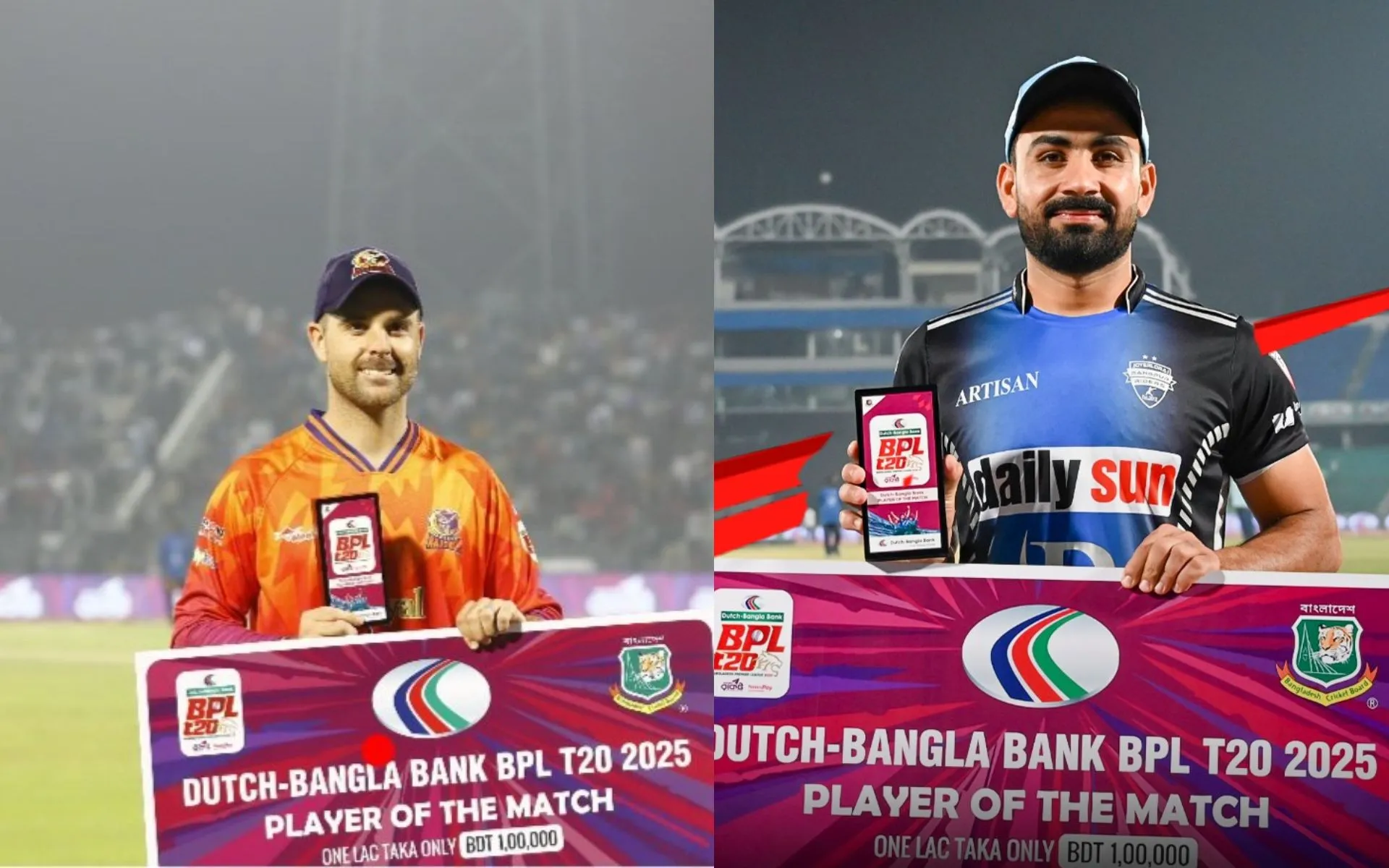 Durbar Rajshahi will face Rangpur Riders (Source:@Merovaeous,x.com and @Joyerlorai/x.com)