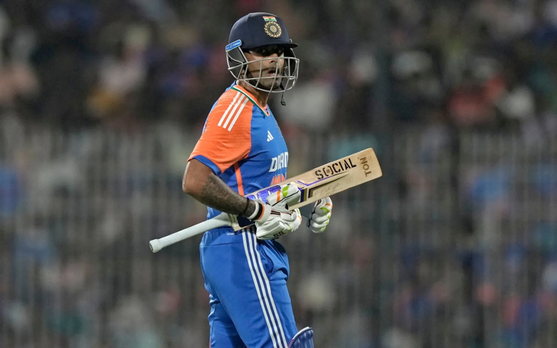 Suryakumar Yadav in 2nd T20I (Source: AP Photos)