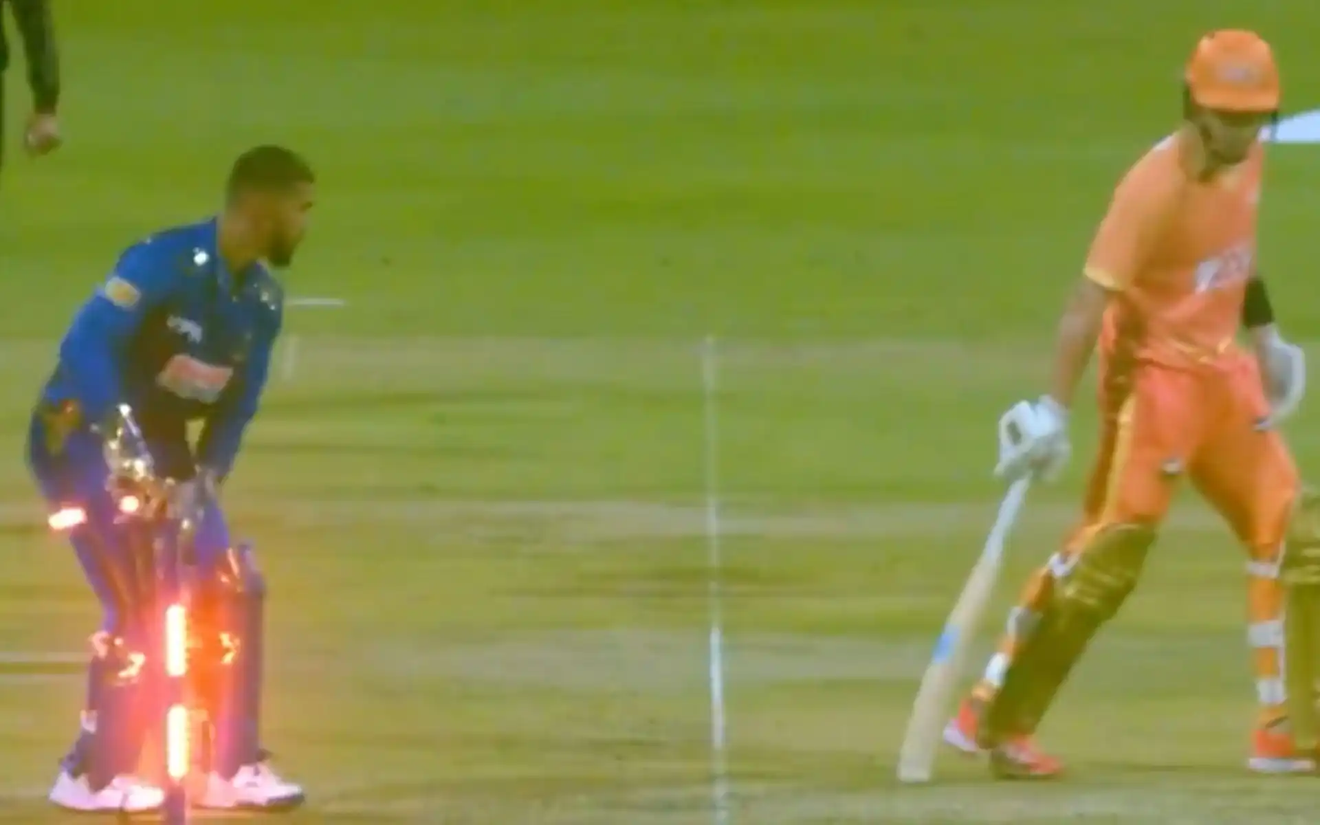 Nicholas Pooran- (Source:@ScreenGrab)