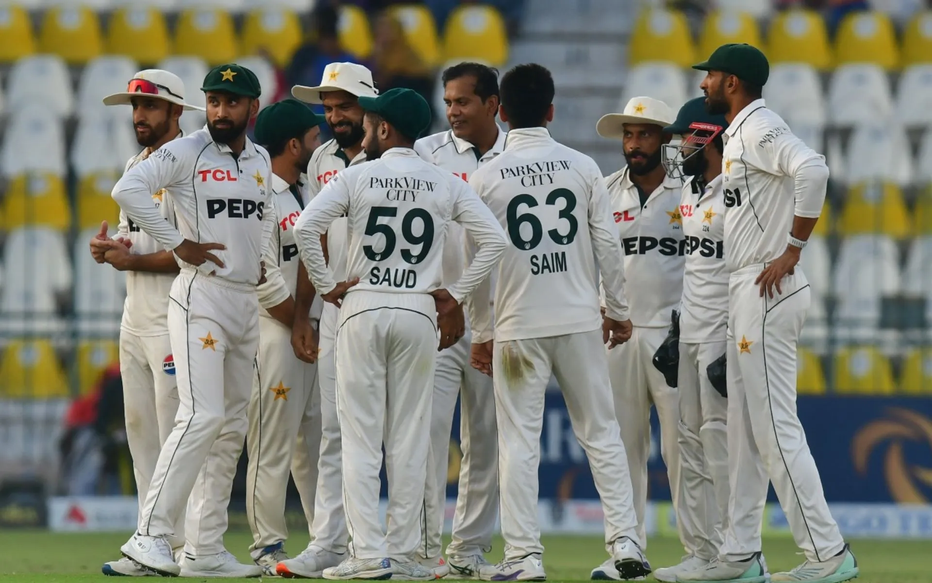 Pakistan vs West Indies day 3 (Source:@iamAhmadhaseeb,x.com)