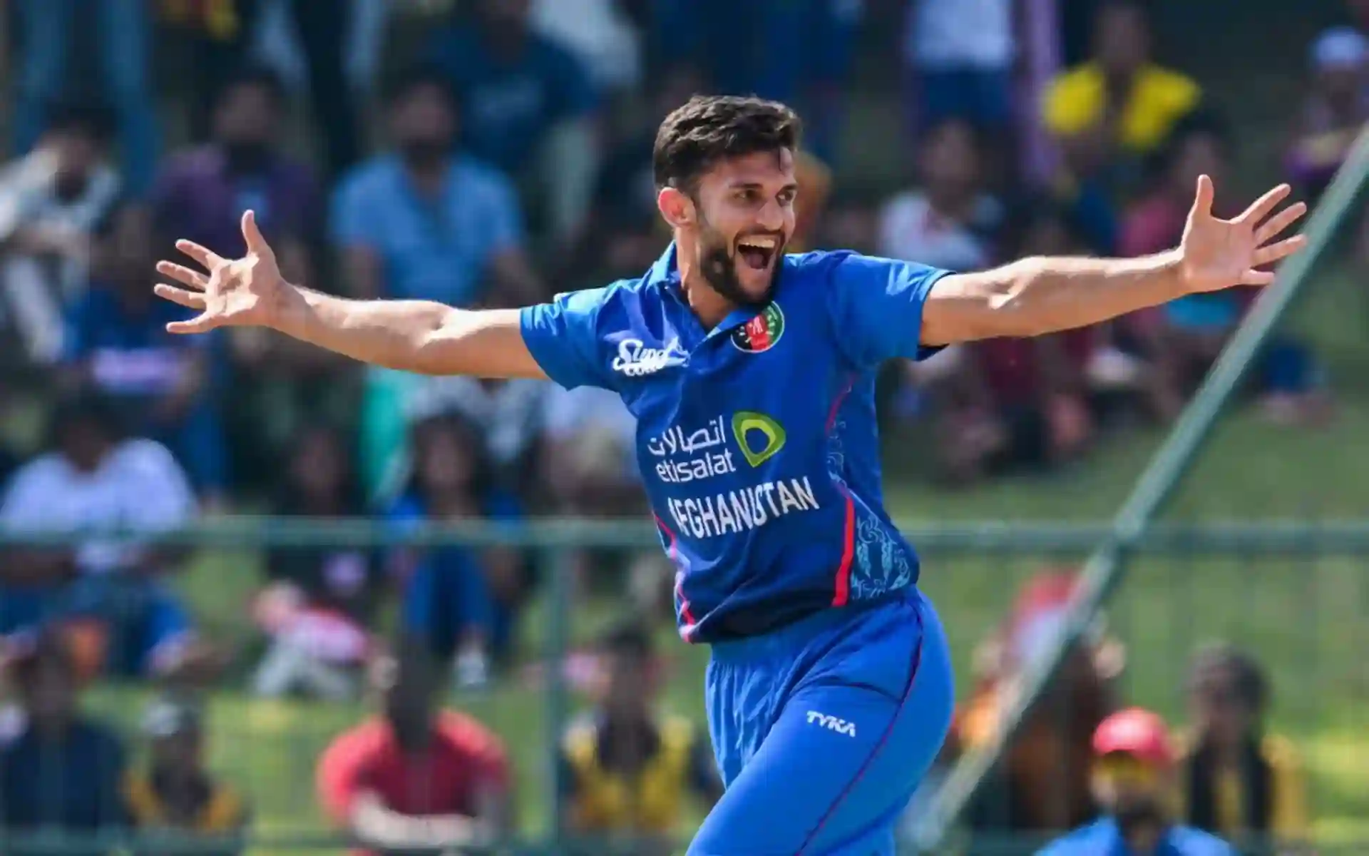 Azmatullah Omarzai makes history for Afghanistan by winning an ICC award [Source: @kaustats/X.com]