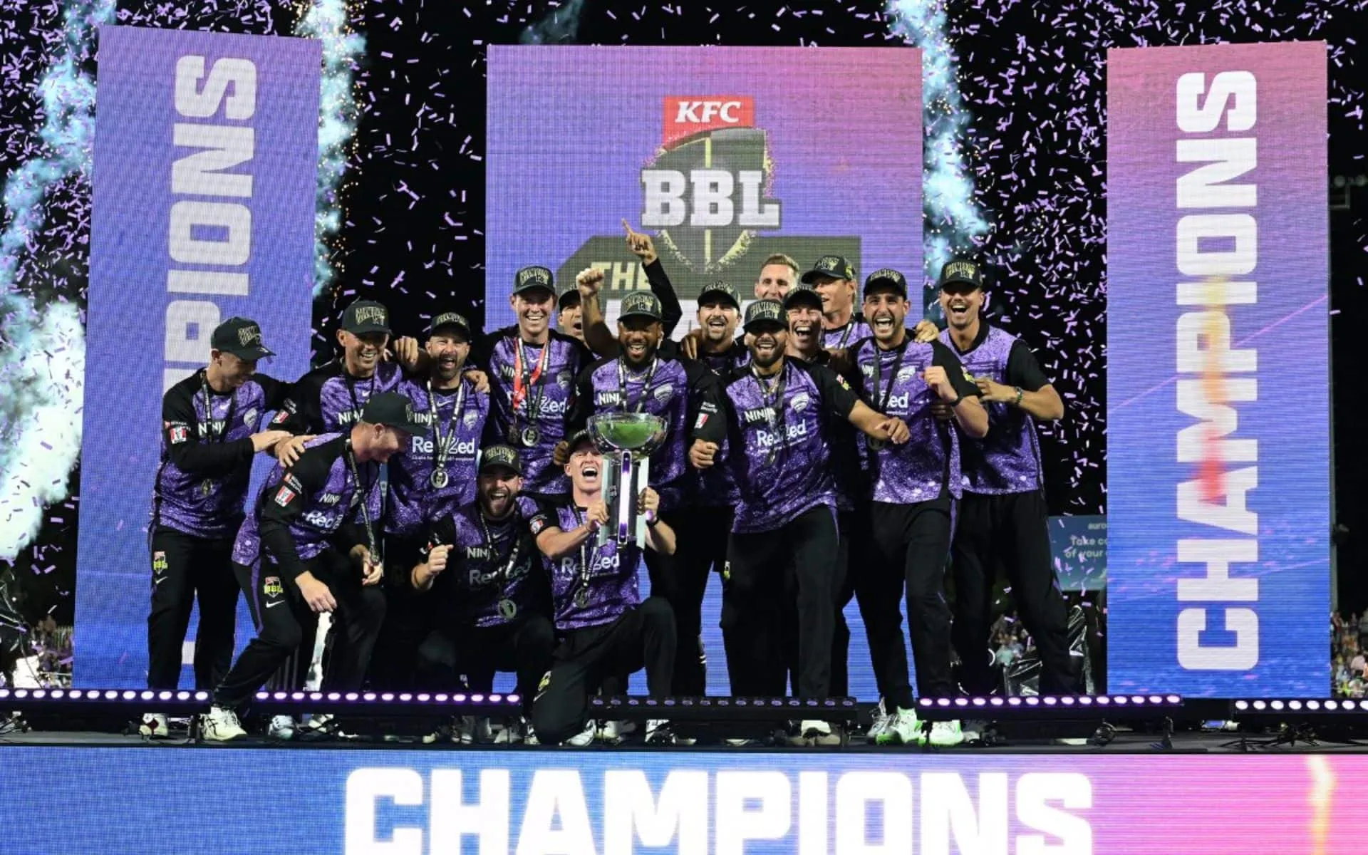 Hobart Hurricanes- (Source:@JonnyVijin/X.com)