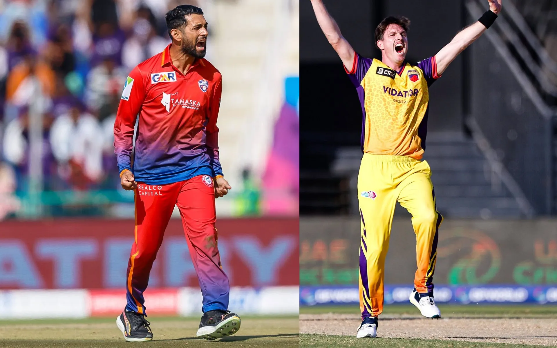 Dubai Capitals will lock horns against Sharjah Warriorz (Source:@Dubai_Capitals,x.com and @Sharjahwarriorz,x.com)